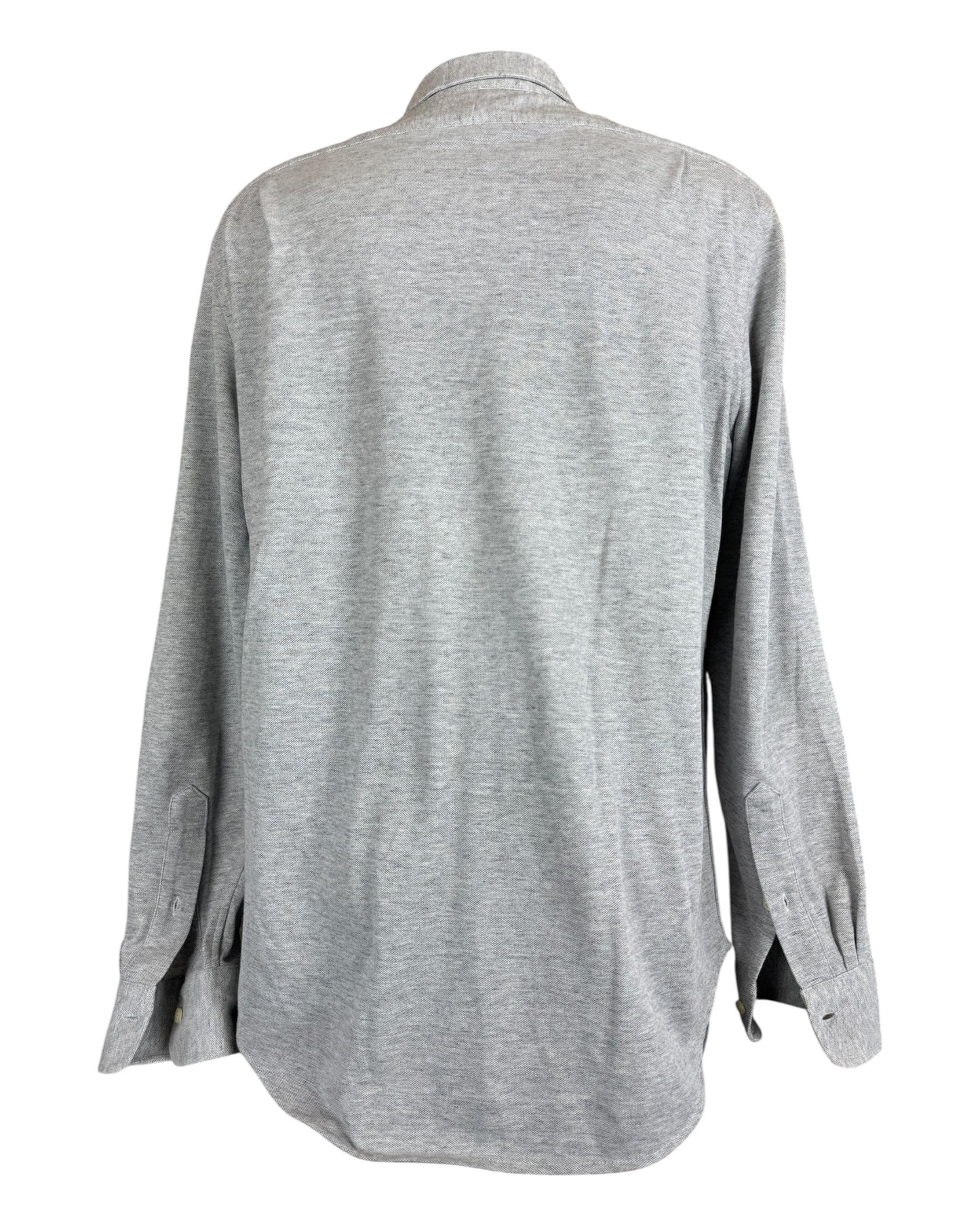 Polo Ralph Lauren Knit Oxfordhemd grau Größe L