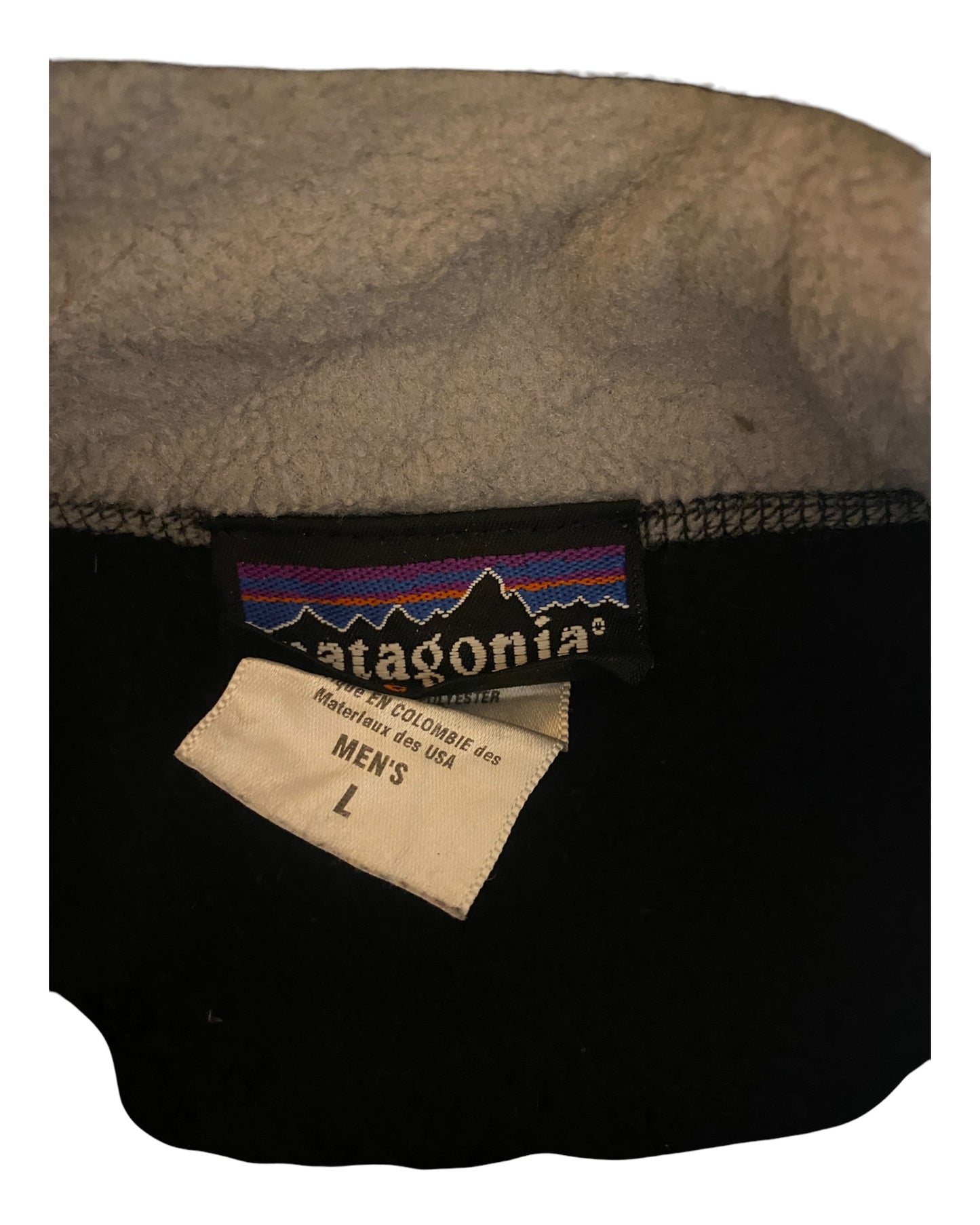 Patagonia Fleece Weste schwarz Größe L