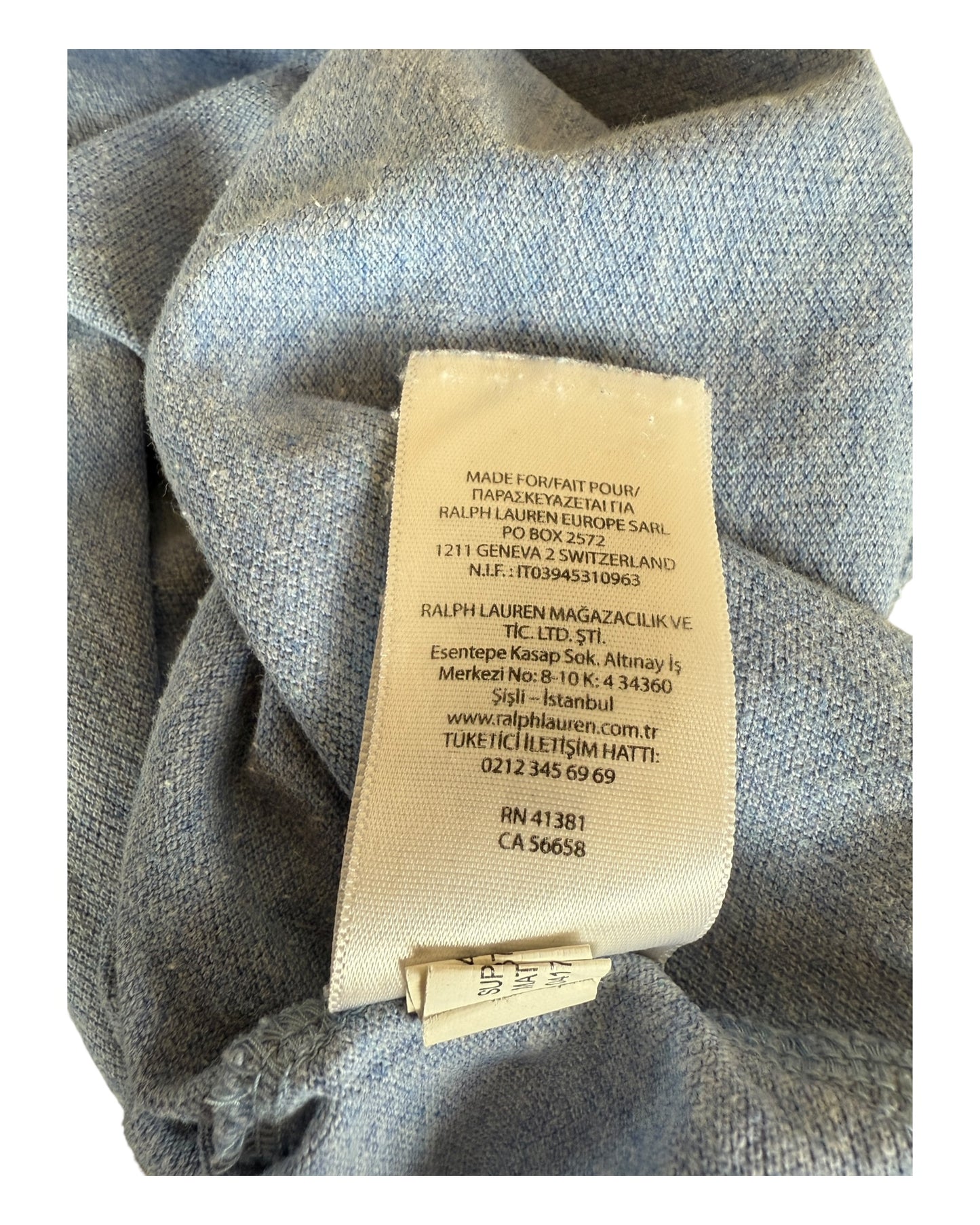 Polo Ralph Lauren Poloshirt hellblau Größe M