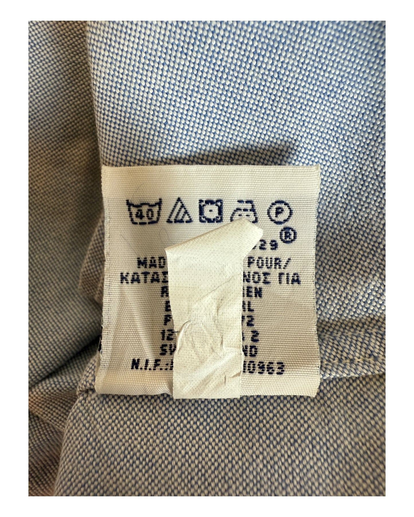 Polo Ralph Lauren Oxfordhemd hellblau Größe M