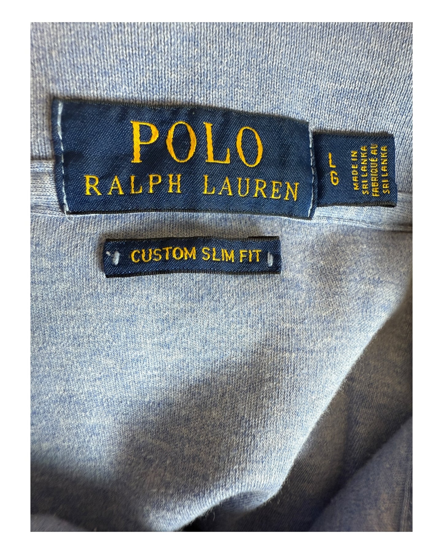 Polo Ralph Lauren Poloshirt hellblau Größe L