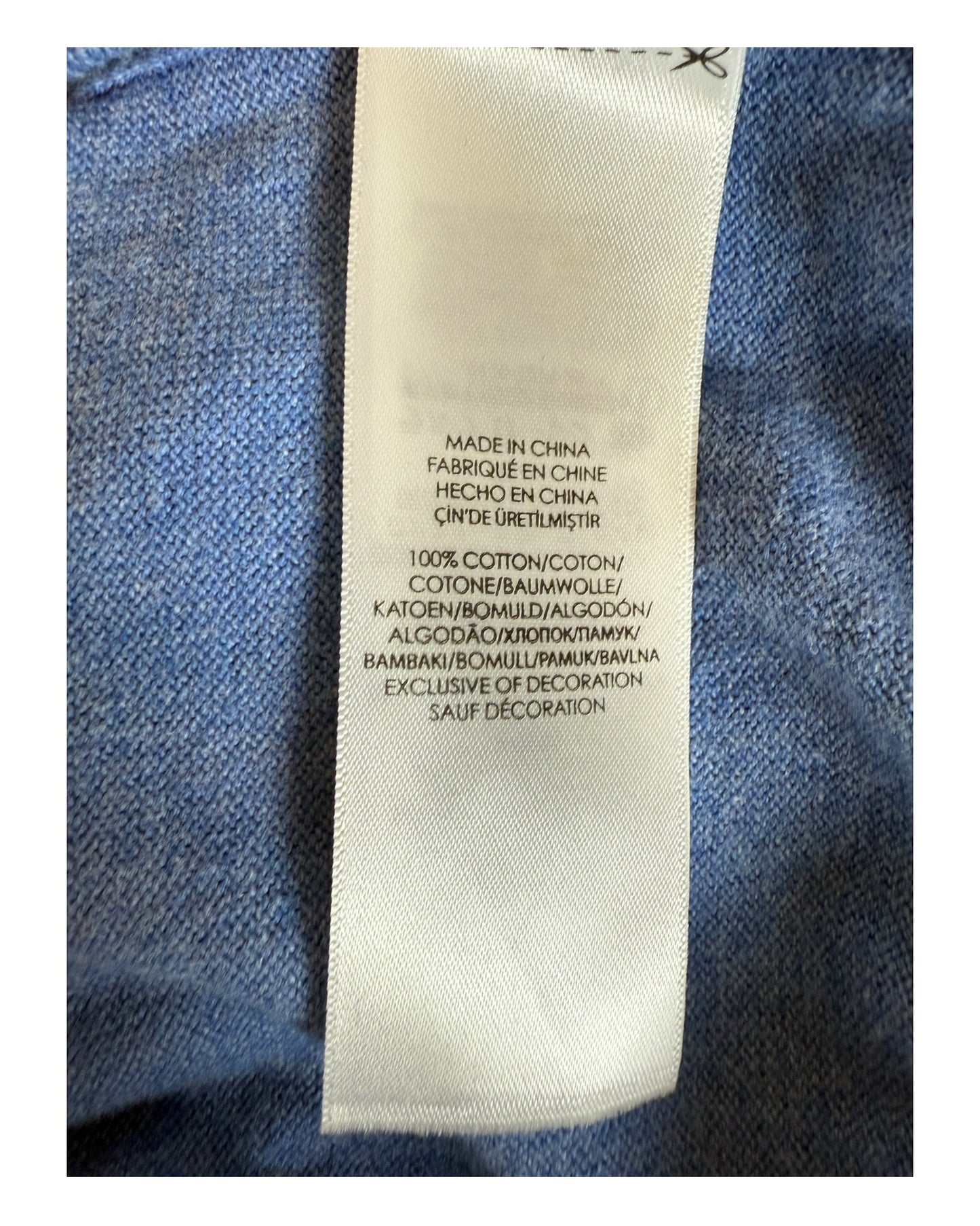 Polo Ralph Lauren Strickjacke hellblau Größe L