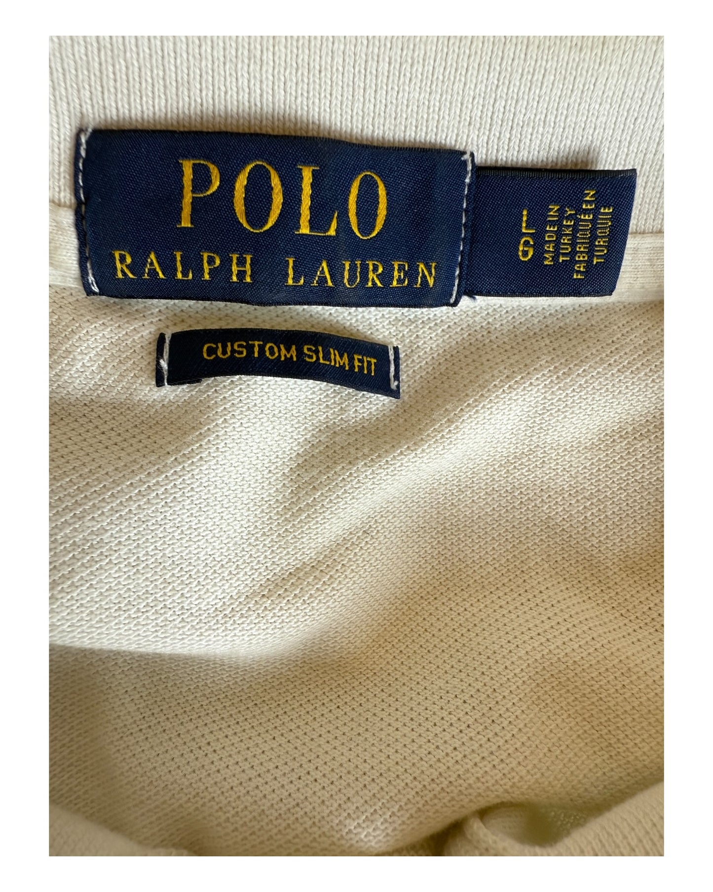 Polo Ralph Lauren Poloshirt hellgelb Größe L