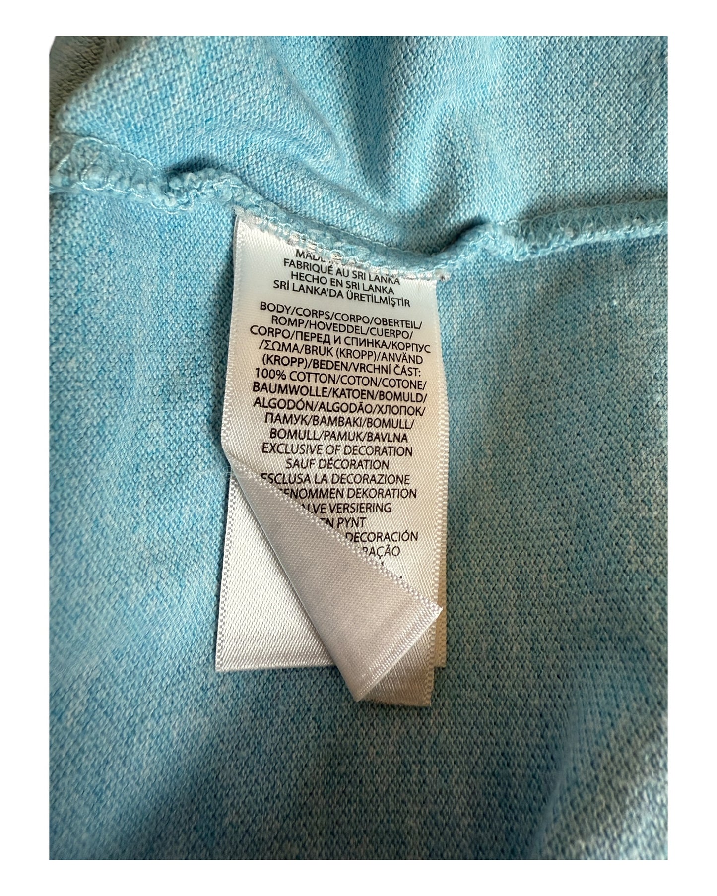 Polo Ralph Lauren Poloshirt hellblau Größe M