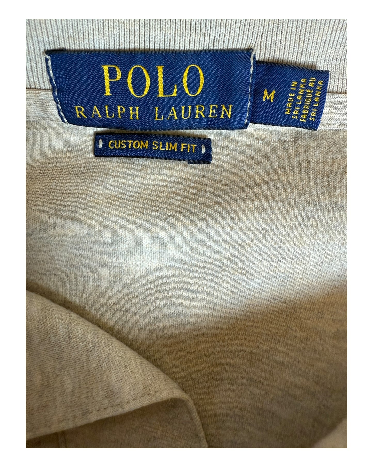 Polo Ralph Lauren Poloshirt beige Größe M