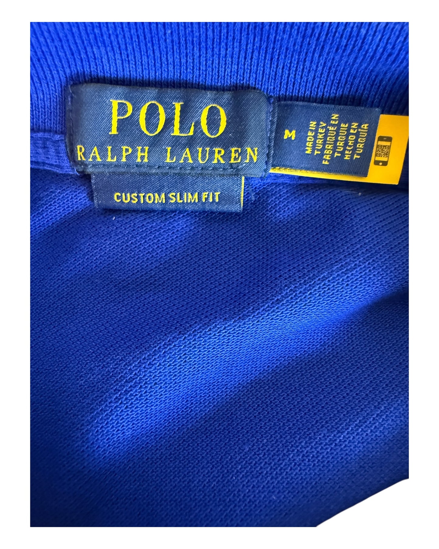 Polo Ralph Lauren Poloshirt blau Größe M