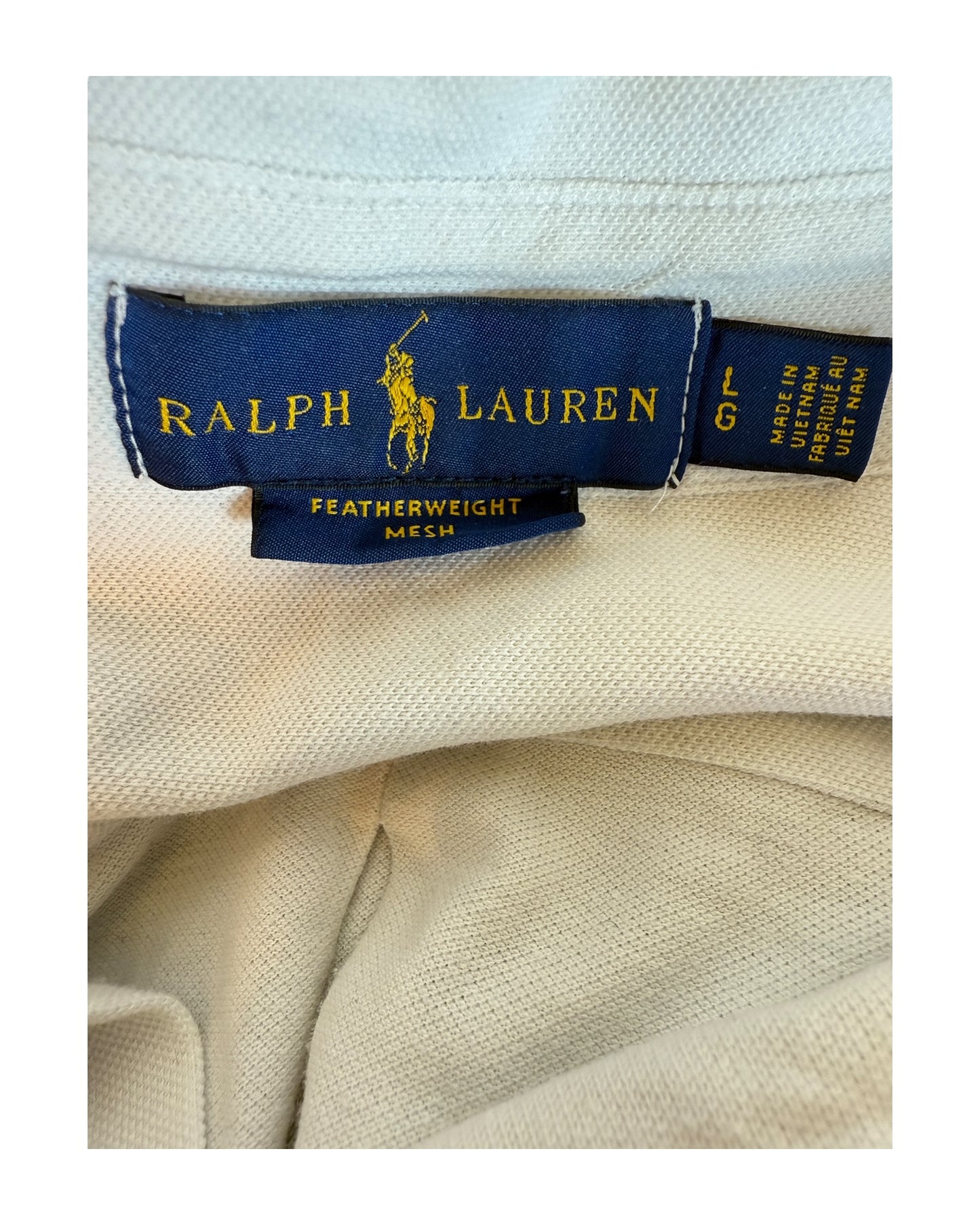 Polo Ralph Lauren Hemd weiß Größe L
