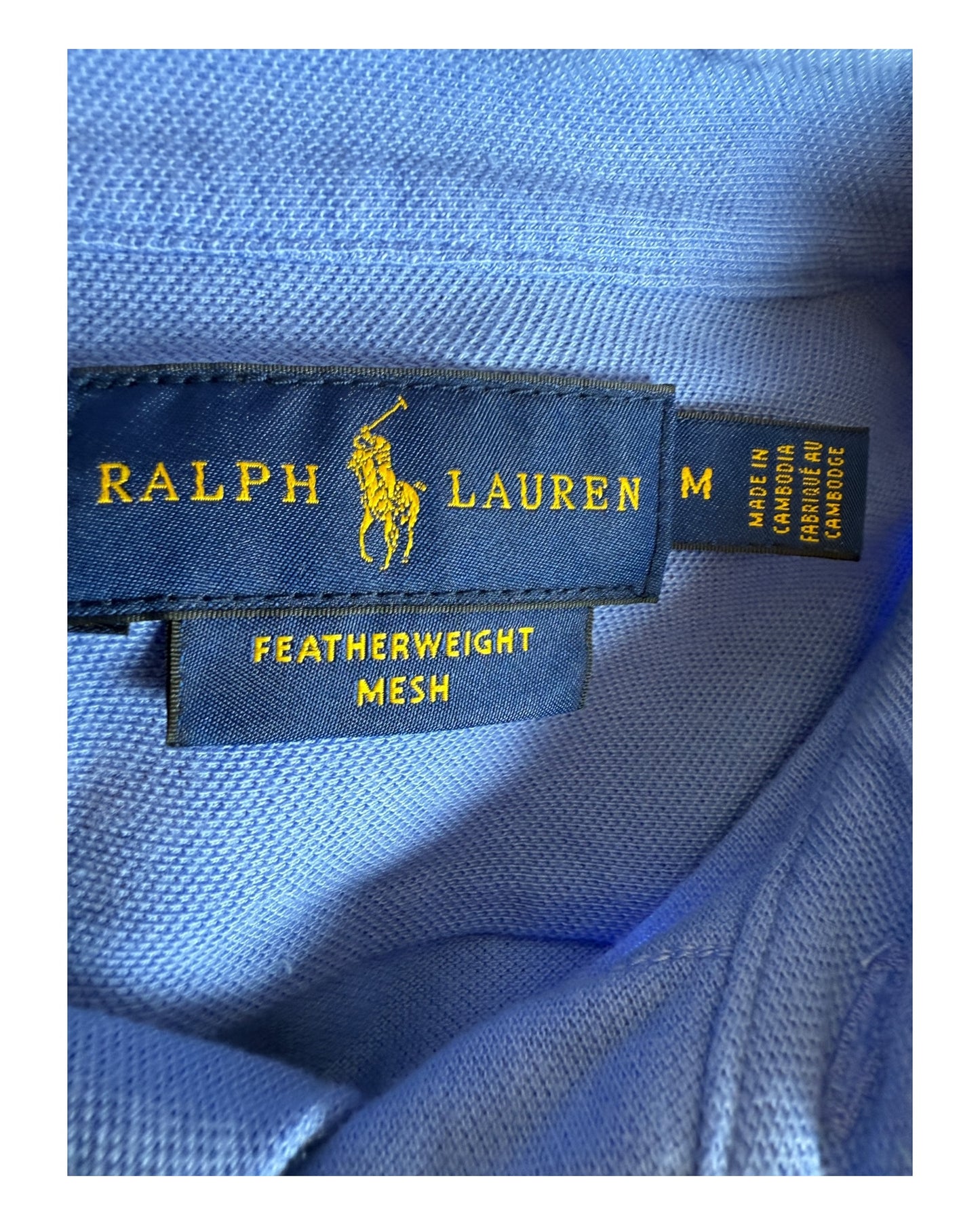 Polo Ralph Lauren Bluse hellblau Größe M