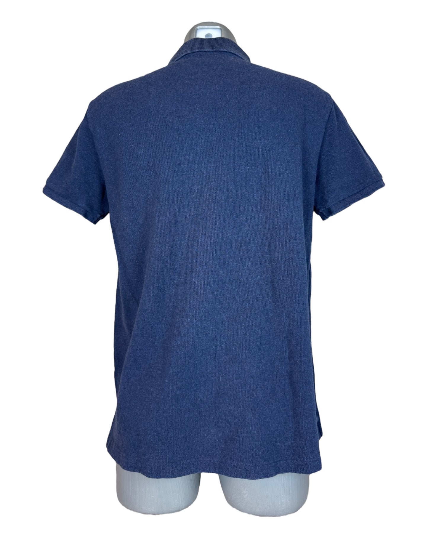 Polo Ralph Lauren Poloshirt marineblau meliert Größe L
