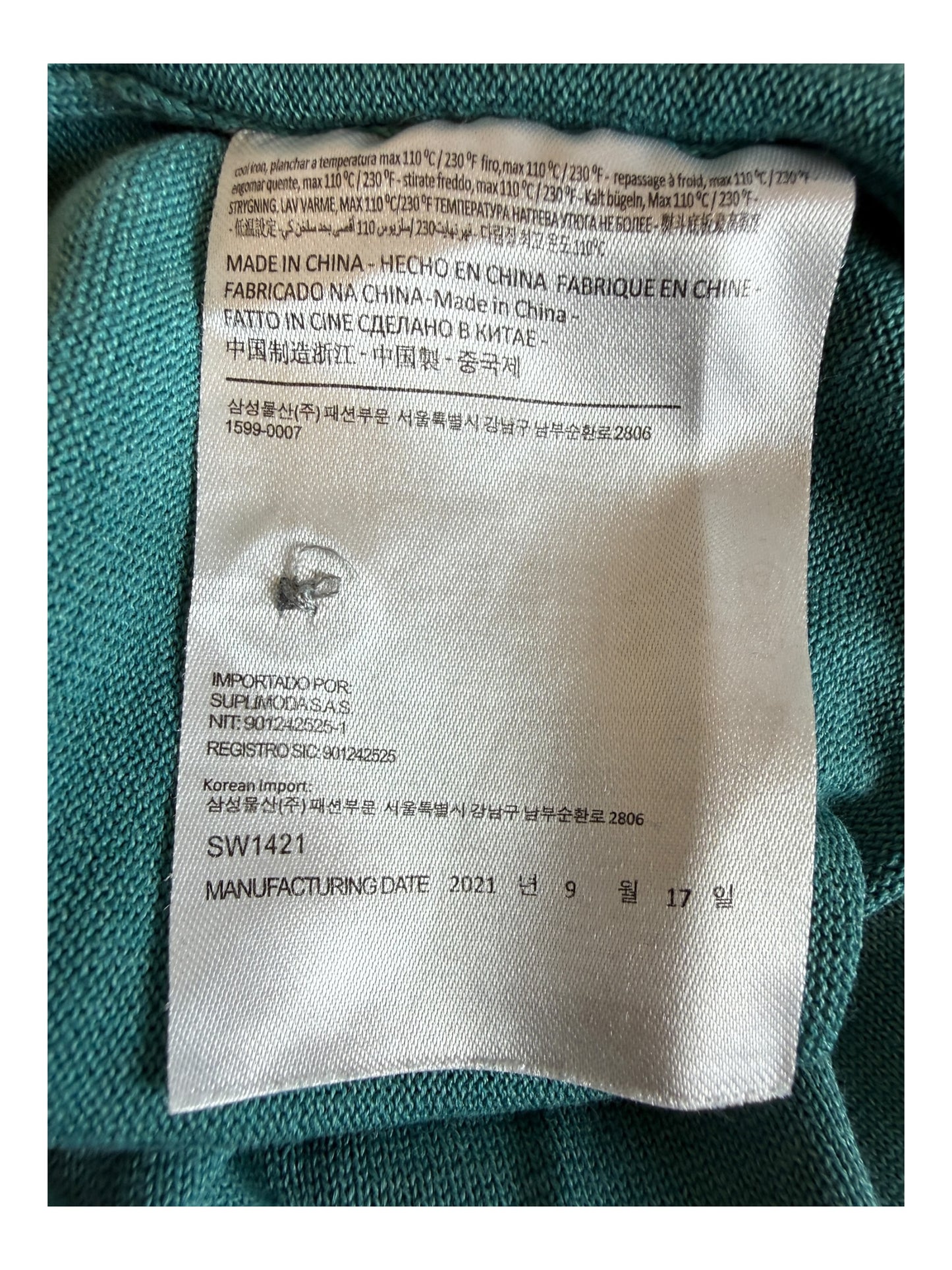 Suit Supply Poloshirt grün Größe M