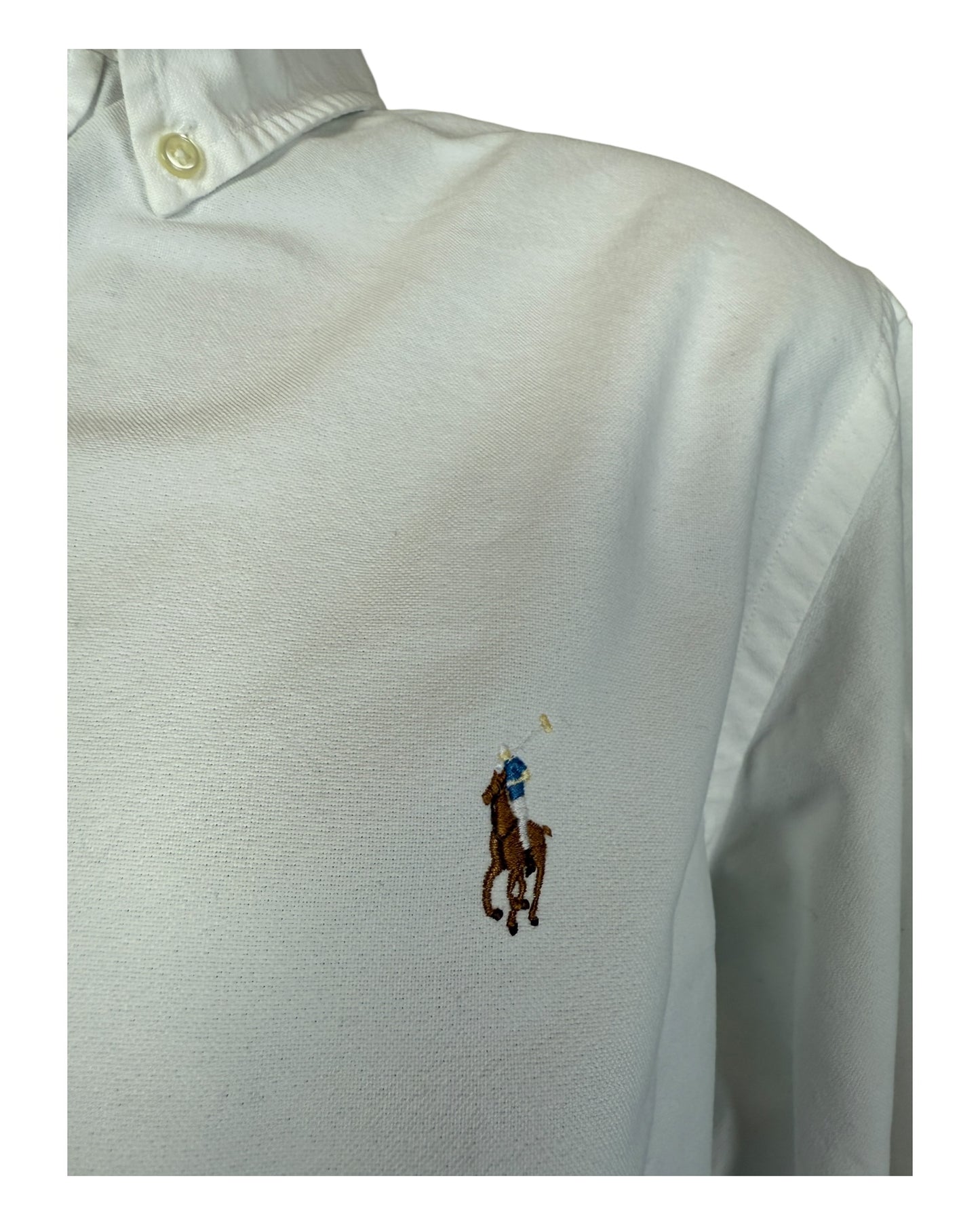 Polo Ralph Lauren Oxfordhemd weiß Größe L