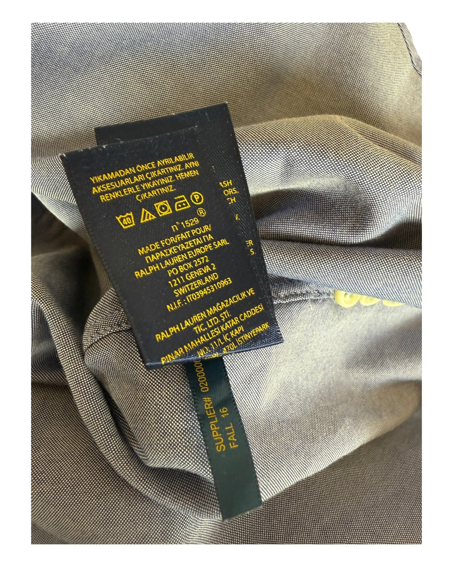 Polo Ralph Lauren Bluse hellblau Größe M