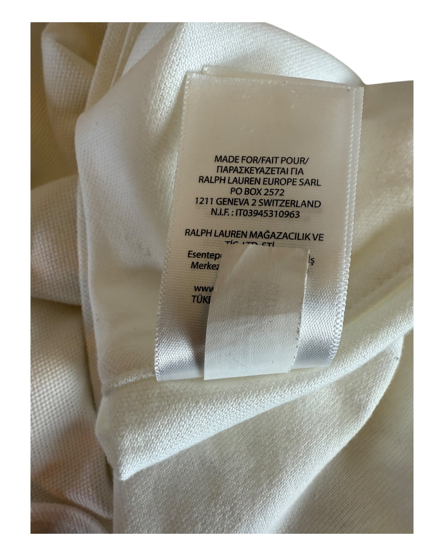Polo Ralph Lauren Knit Oxfordhemd Bluse weiß Größe M