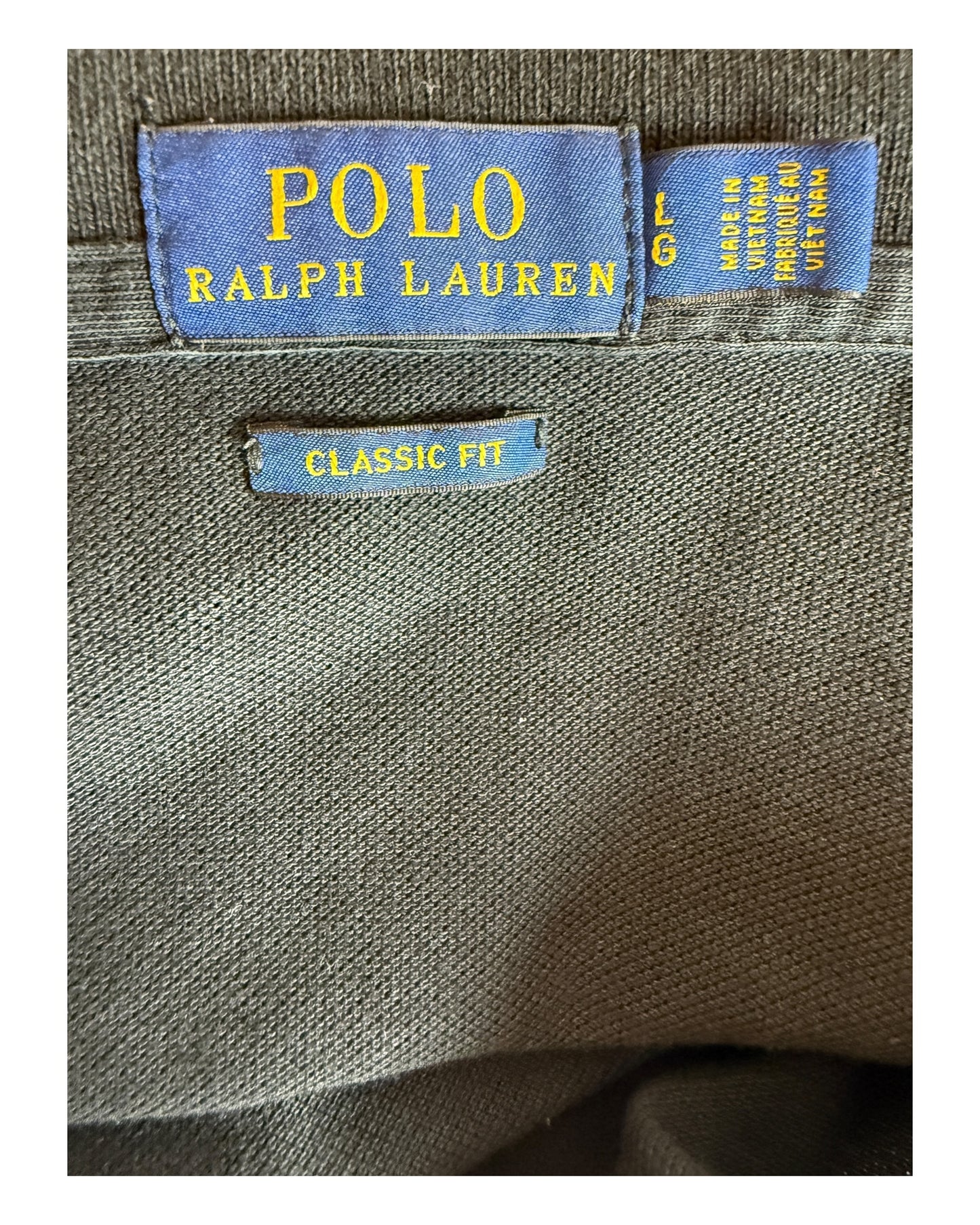 Polo Ralph Lauren Poloshirt schwarz Größe L