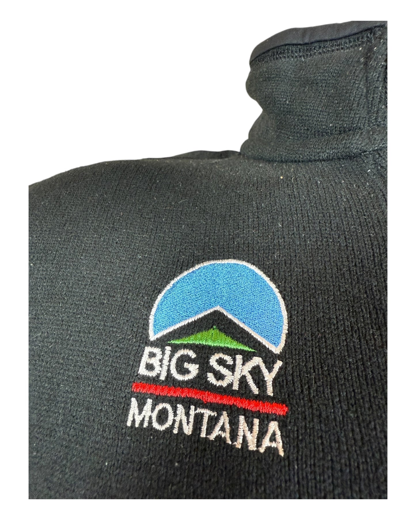 Patagonia Fleece Jacke schwarz Größe L