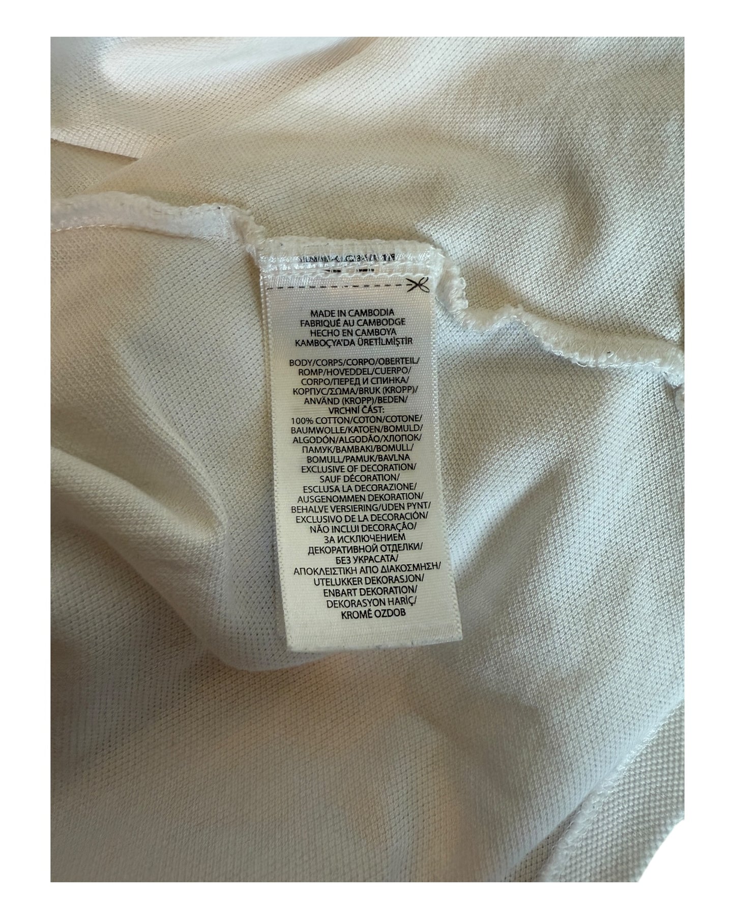 Polo Ralph Lauren Poloshirt weiß Größe L