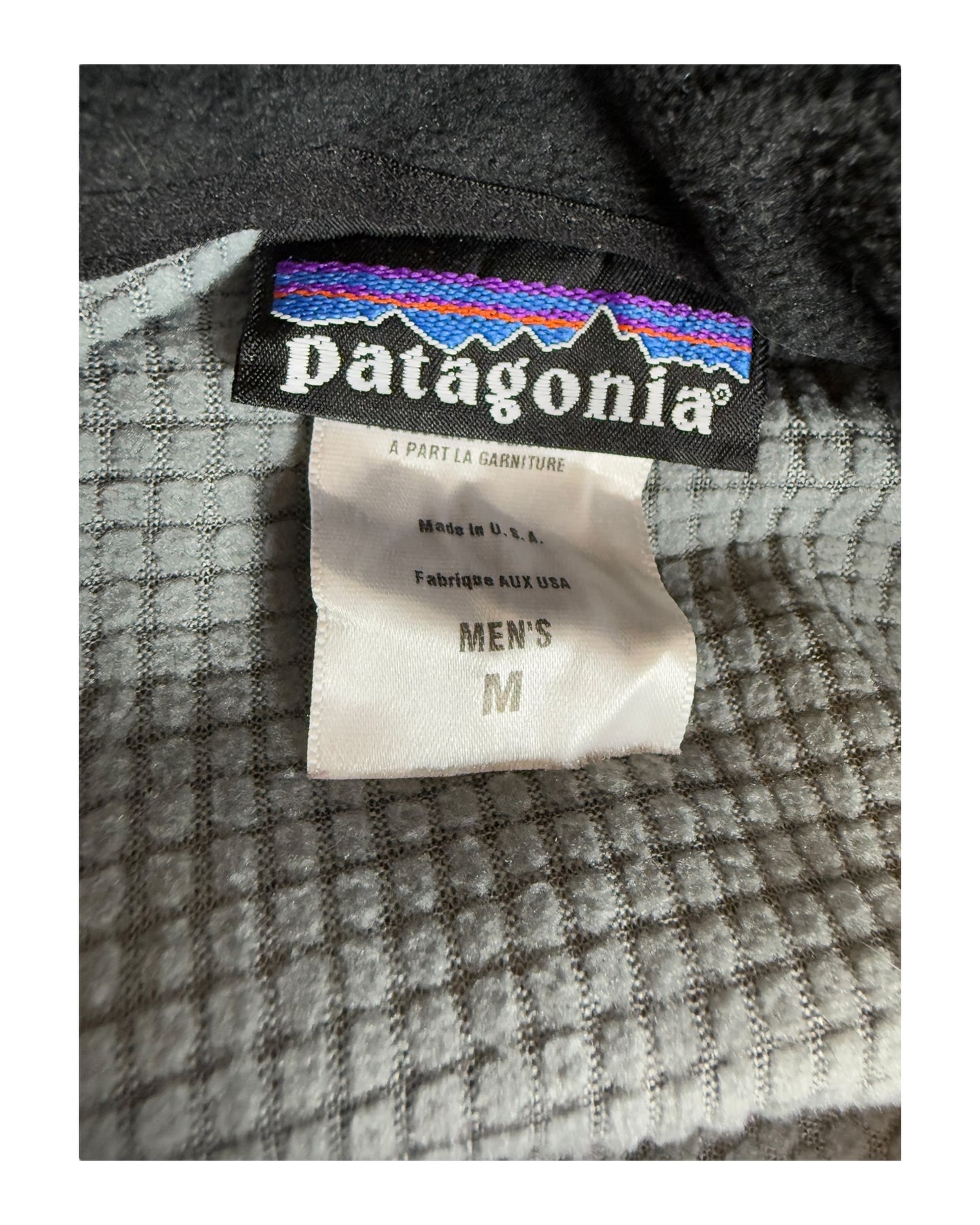 Patagonia Fleece Jacke schwarz Größe M