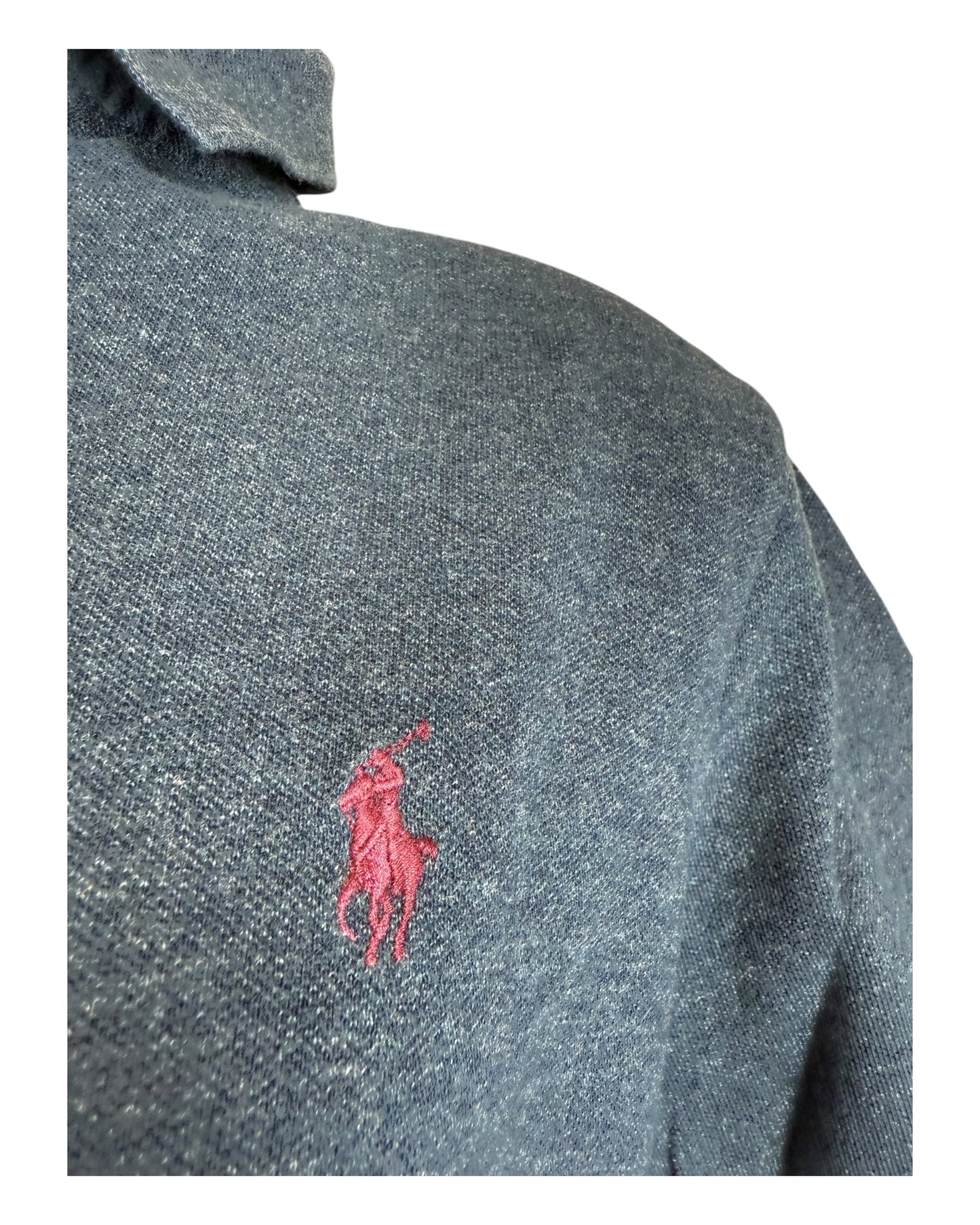 Polo Ralph Lauren Poloshirt marineblau meliert Größe L