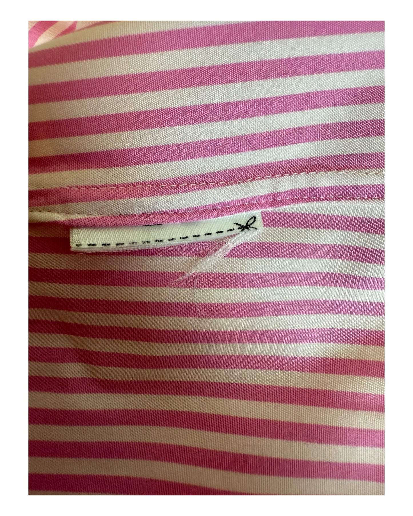 Polo Ralph Lauren Hemd rosa weiß gestreift Größe L