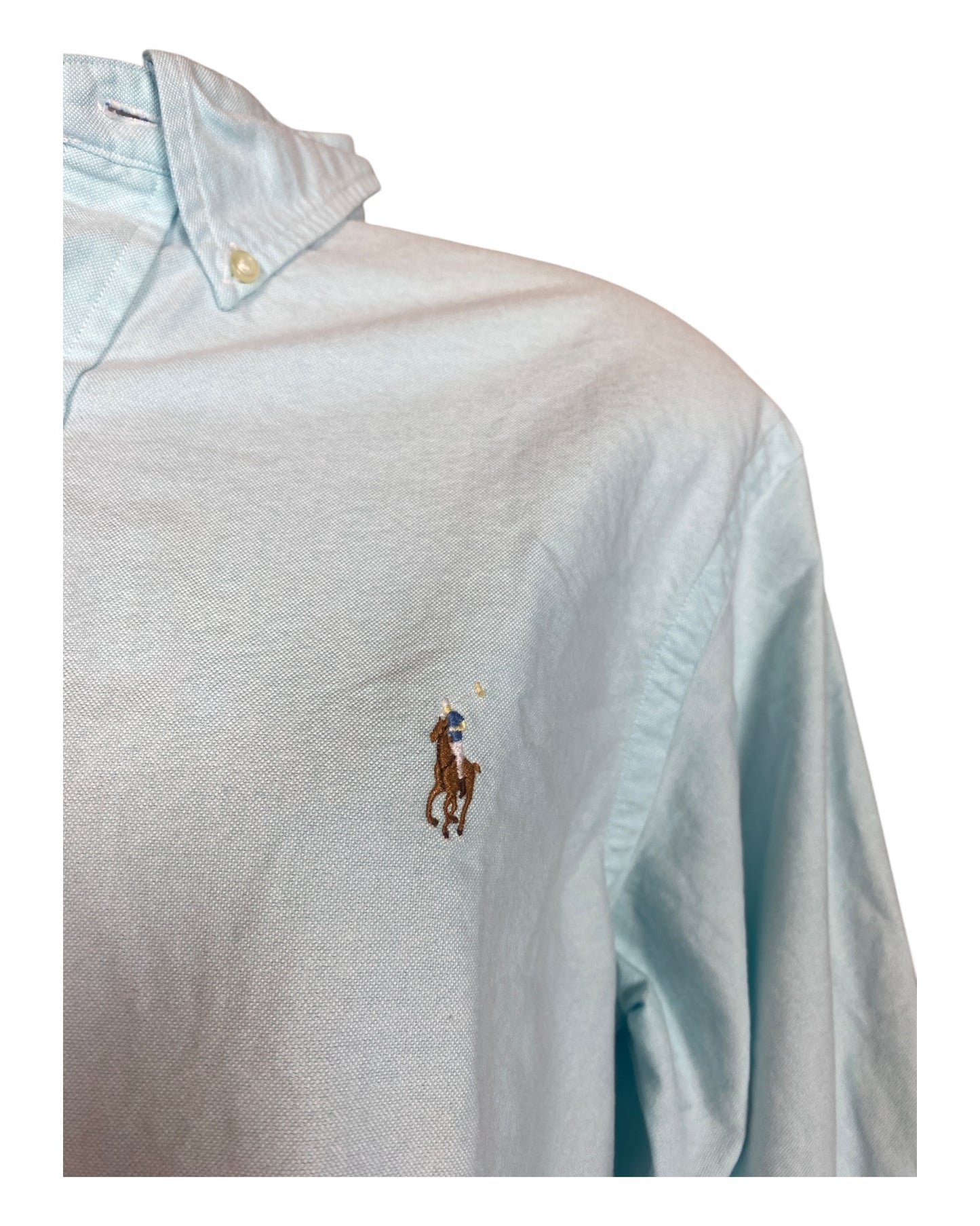 Polo Ralph Lauren Oxford shirt turquoise size L