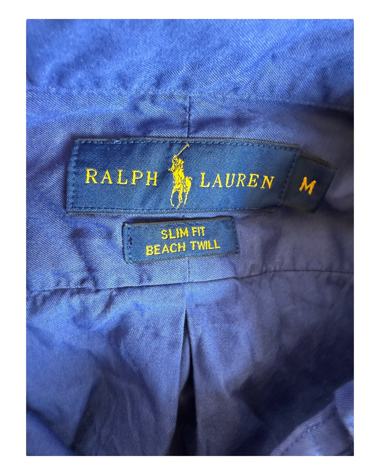 Polo Ralph Lauren Hemd blau Größe M