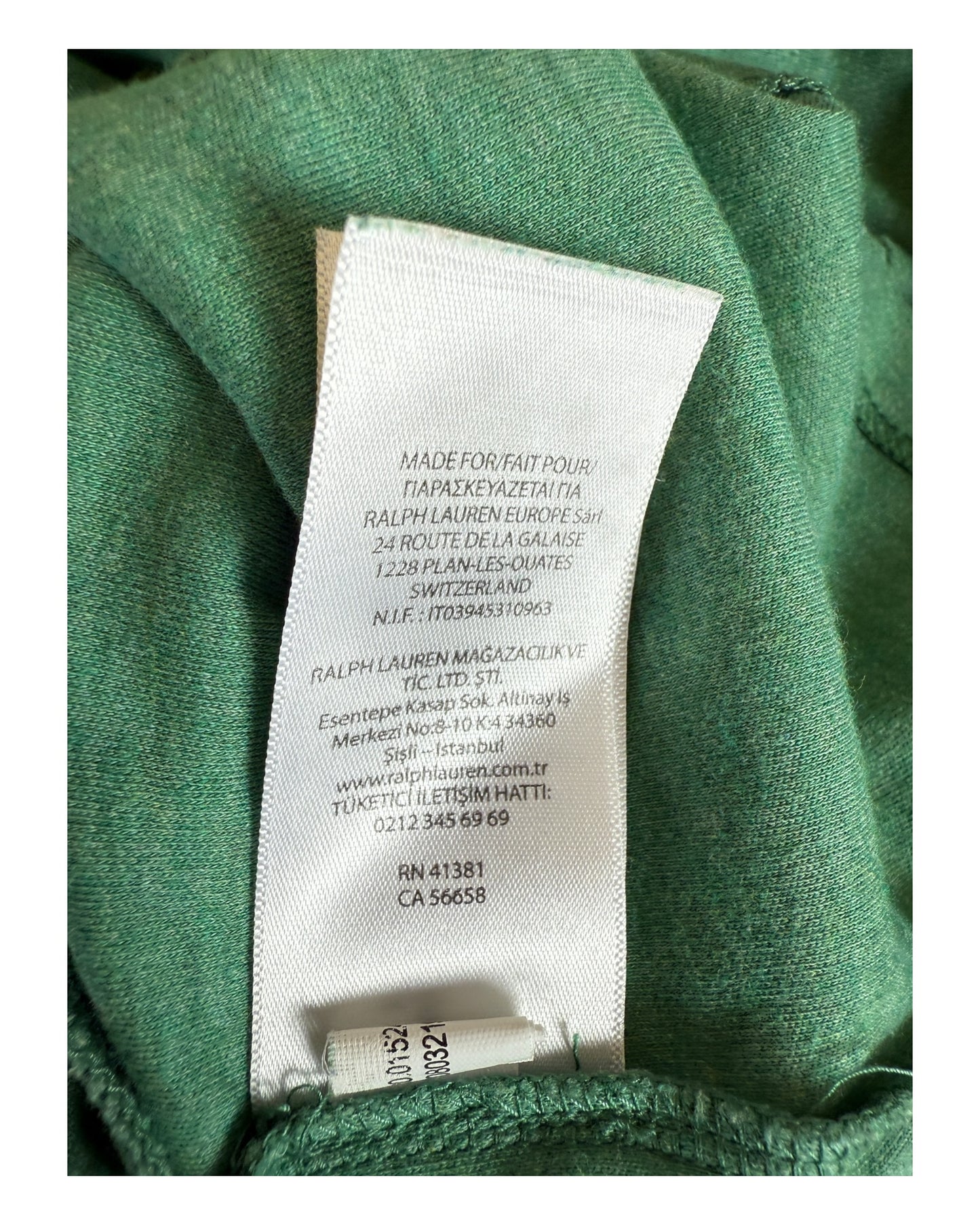 Polo Ralph Lauren Poloshirt grün Größe L