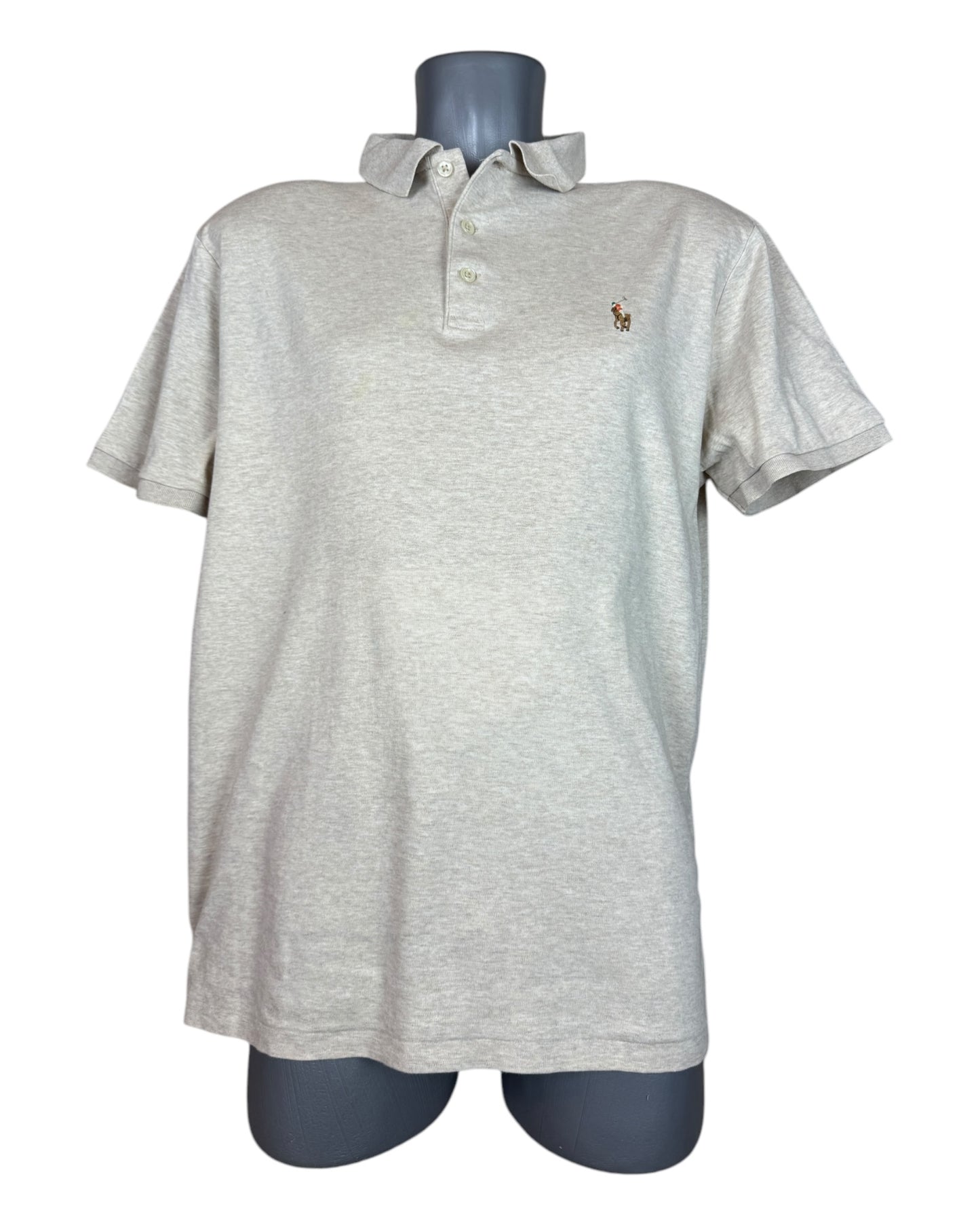 Polo Ralph Lauren Poloshirt beige Größe L 661