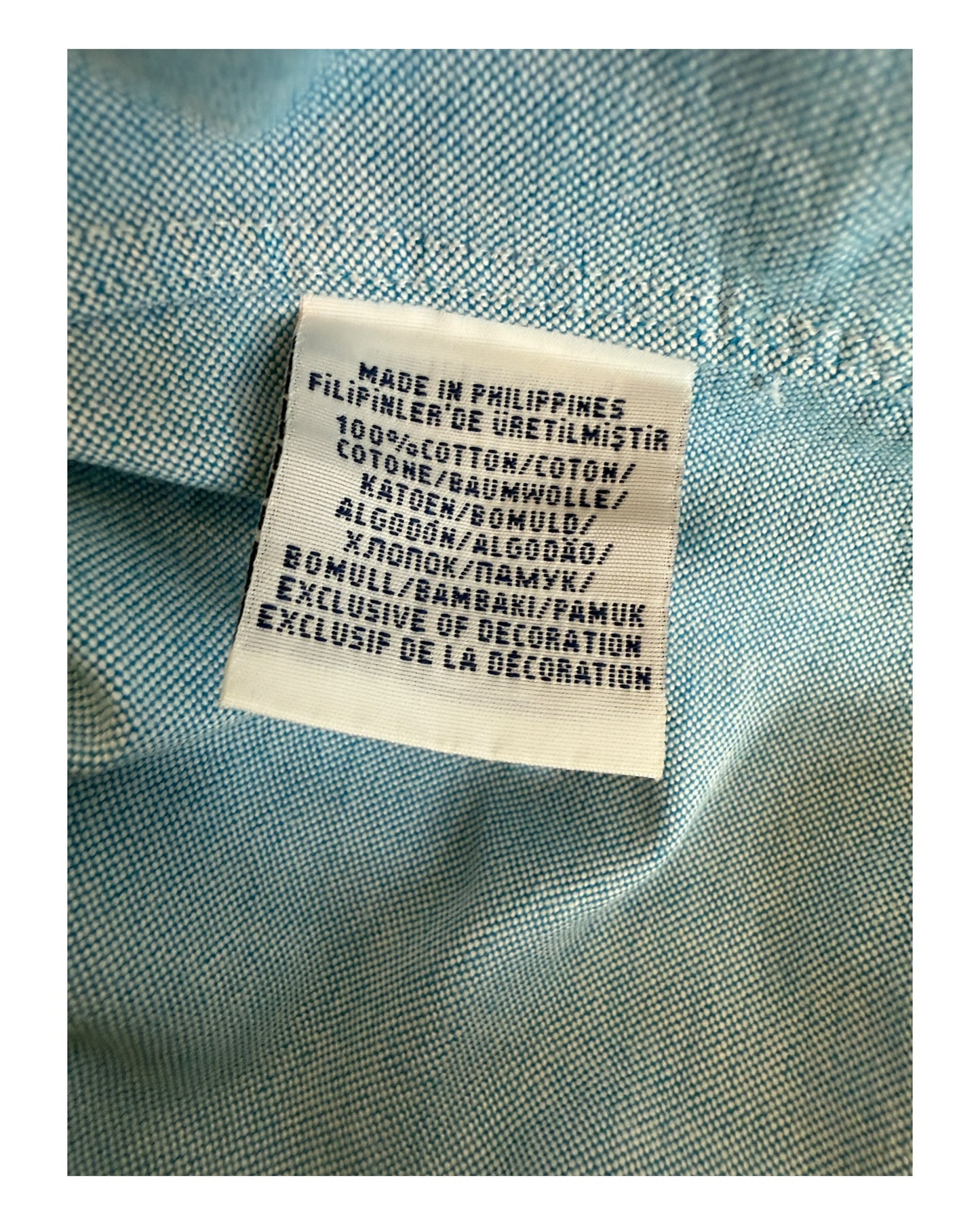 Polo Ralph Lauren Oxfordhemd hellblau Größe M