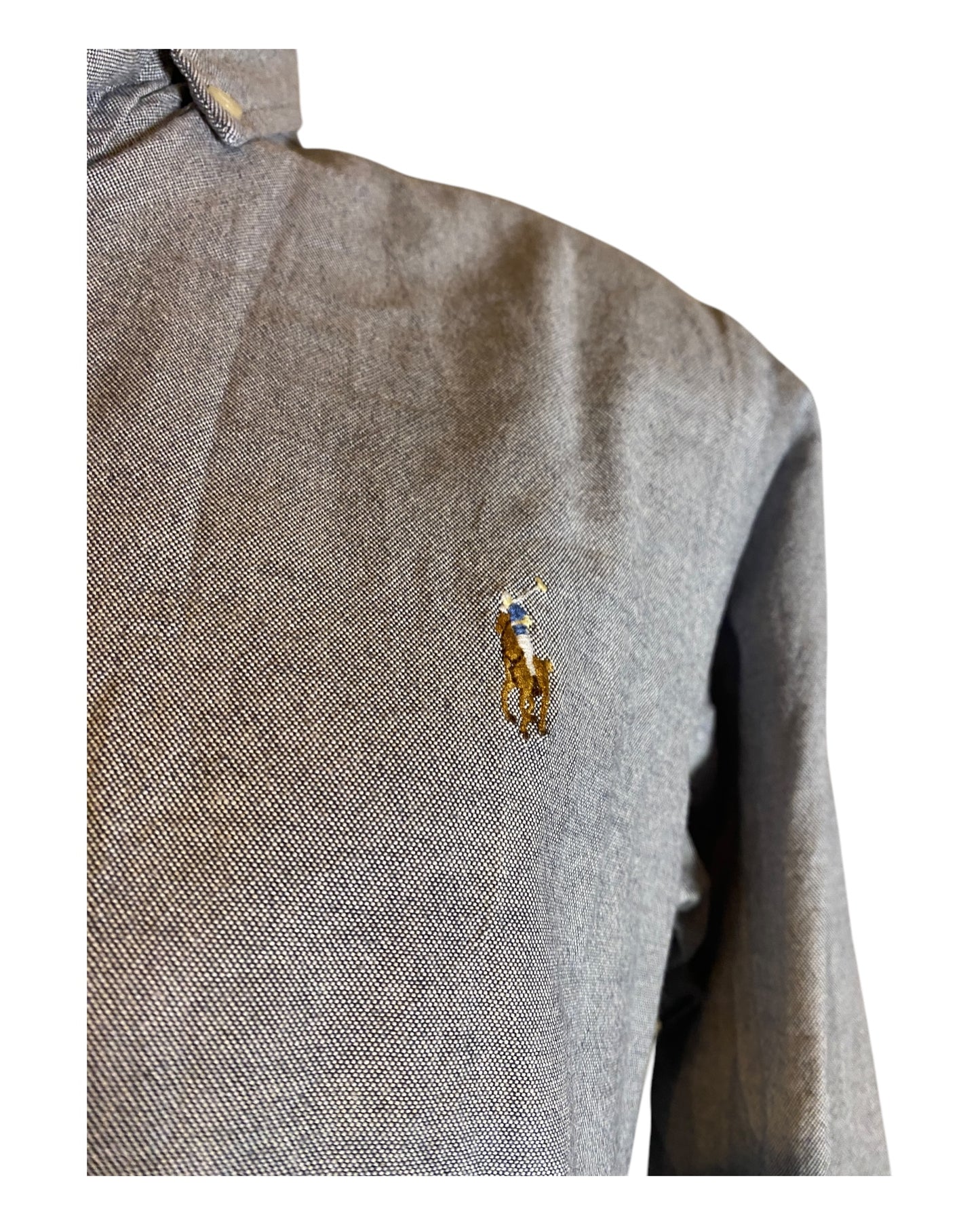 Polo Ralph Lauren Oxfordhemd grau Größe M