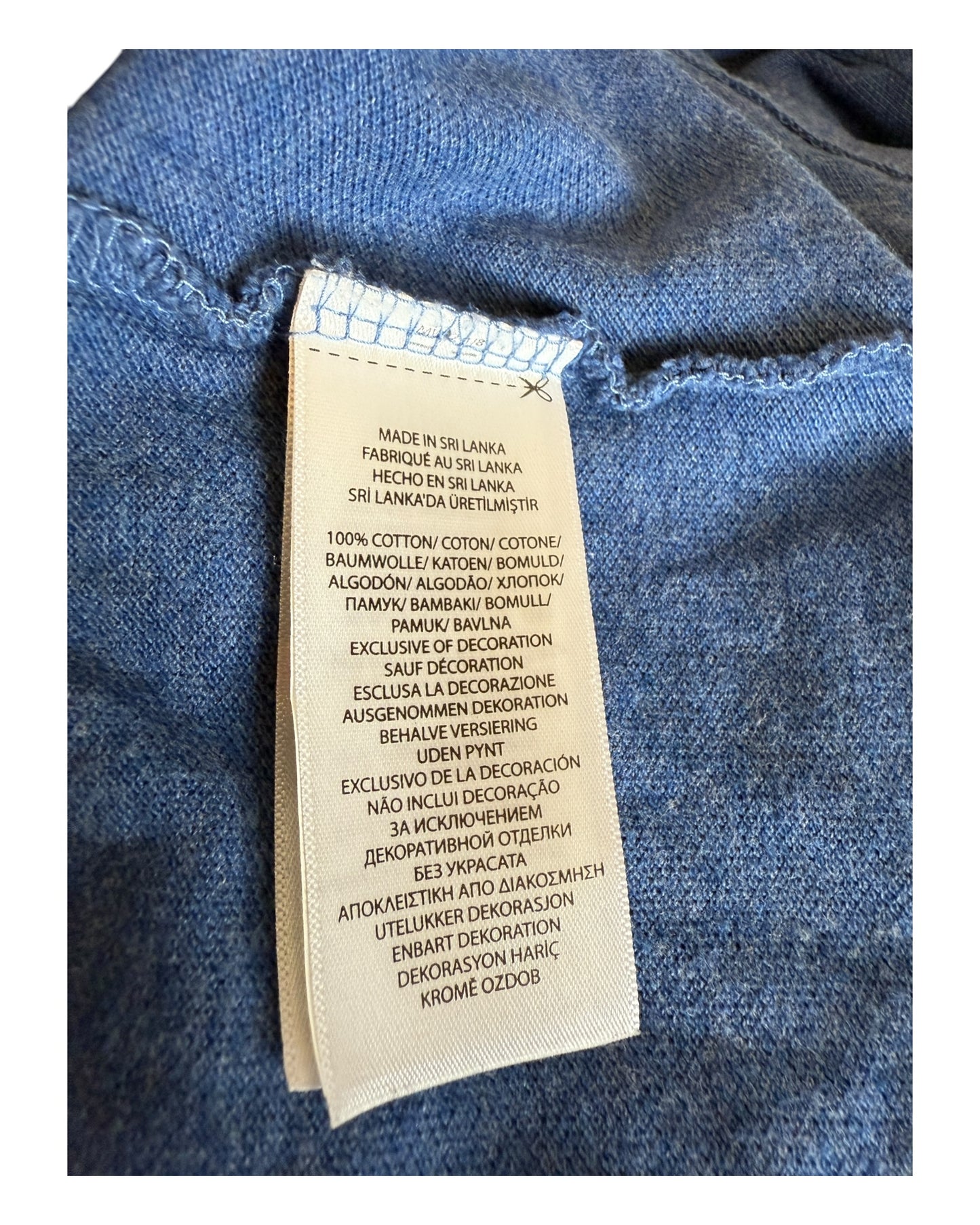 Polo Ralph Lauren Poloshirt blau Größe M