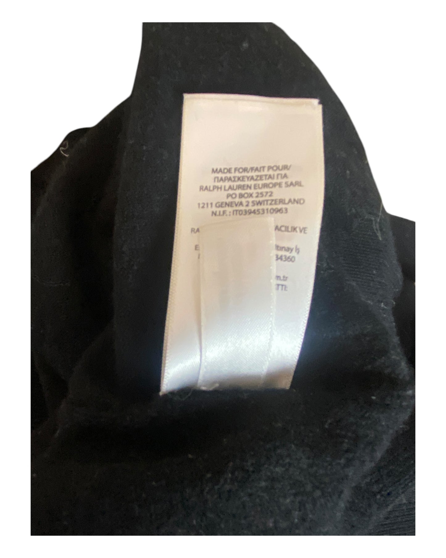 Polo Ralph Lauren Rollkragenpullover schwarz Größe L