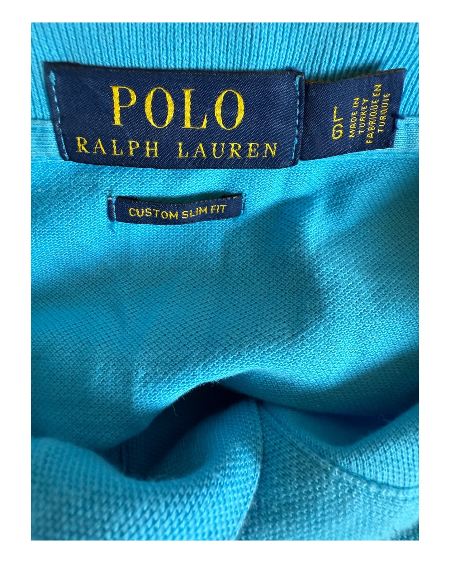 Polo Ralph Lauren Poloshirt hellblau Größe L