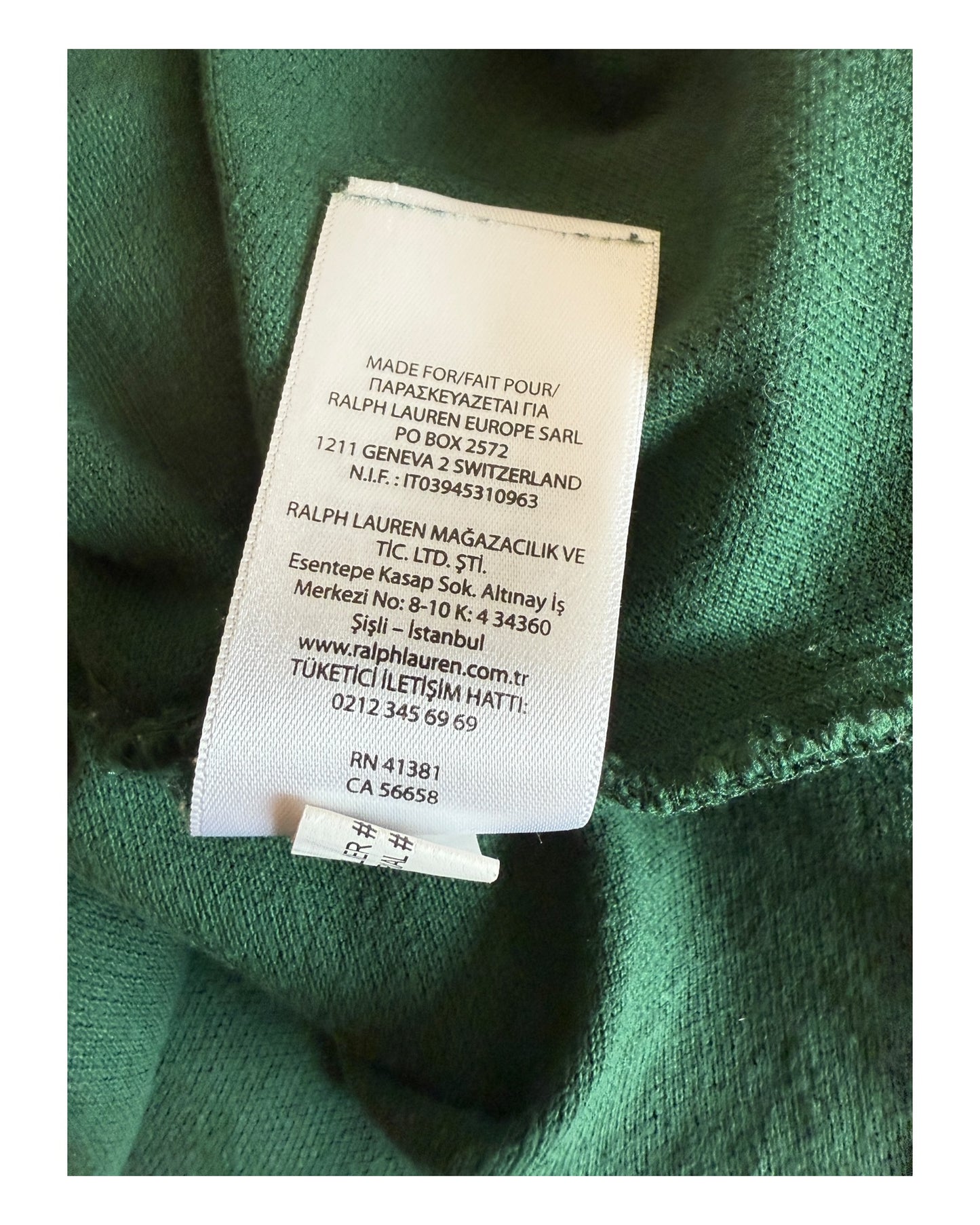 Polo Ralph Lauren Poloshirt dunkelgrün Größe M