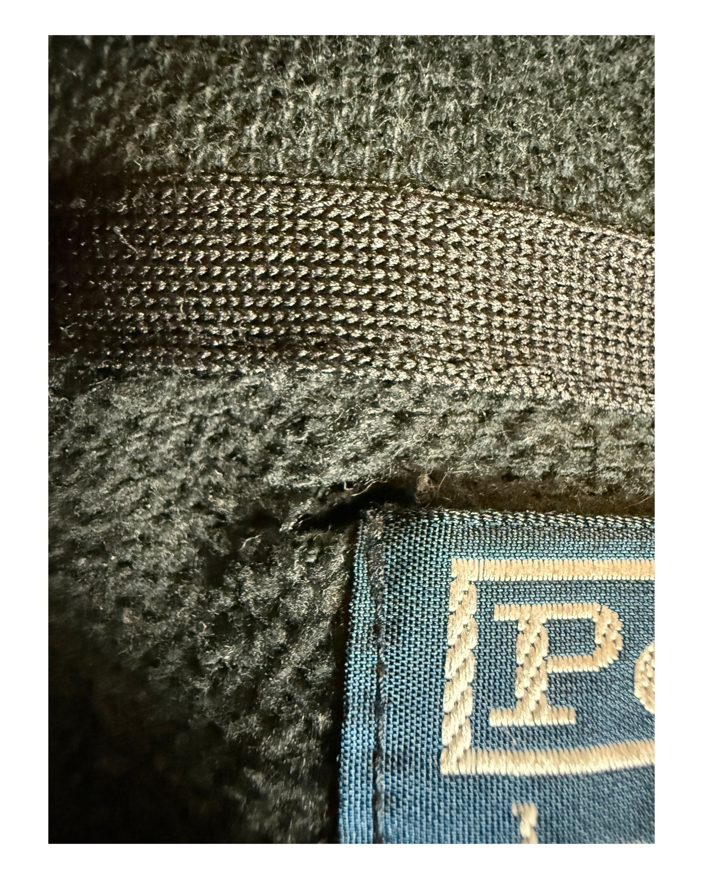 Polo Ralph Lauren Half Zip Pullover schwarz Größe M