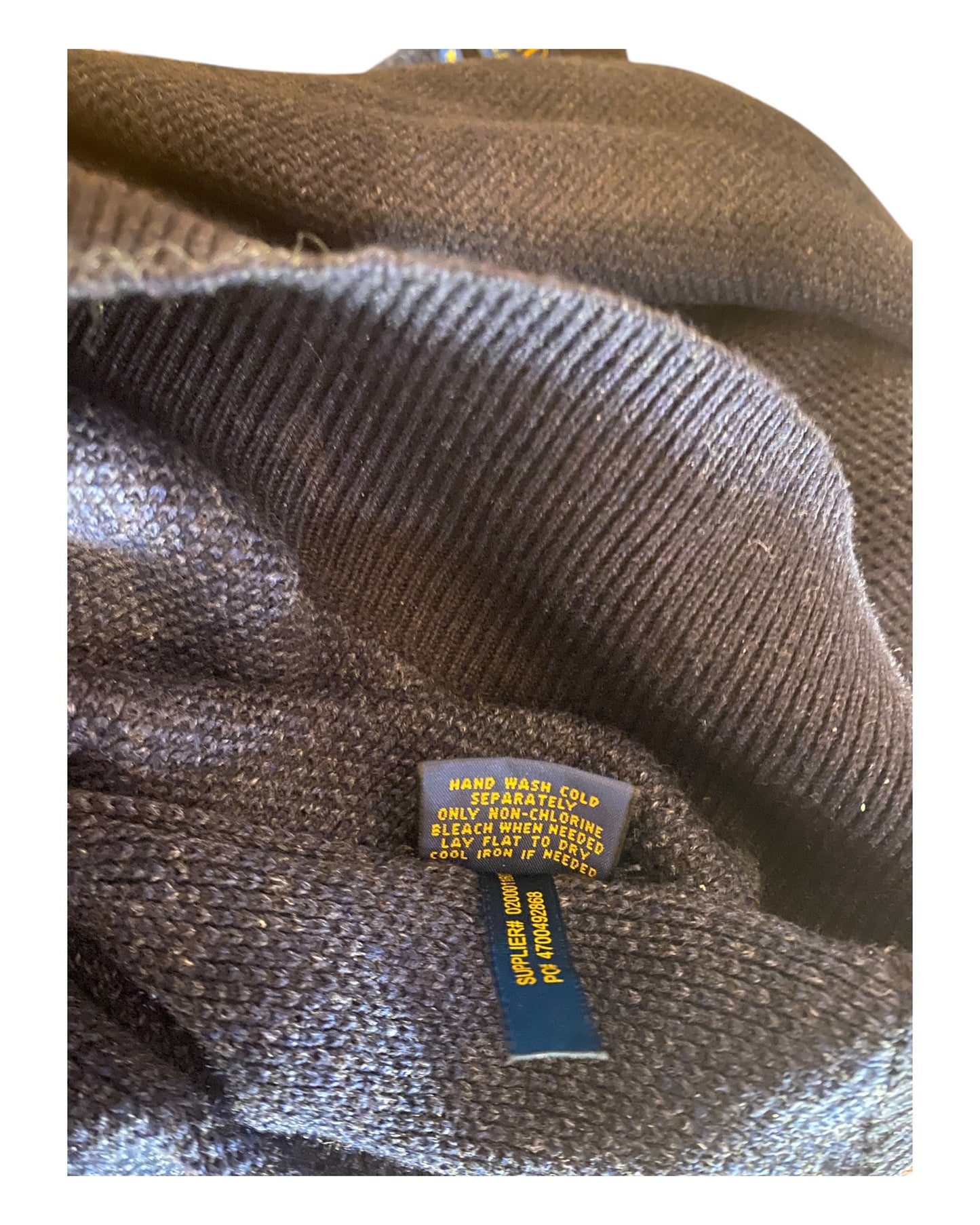 Polo Ralph Lauren sweater navy blue size M