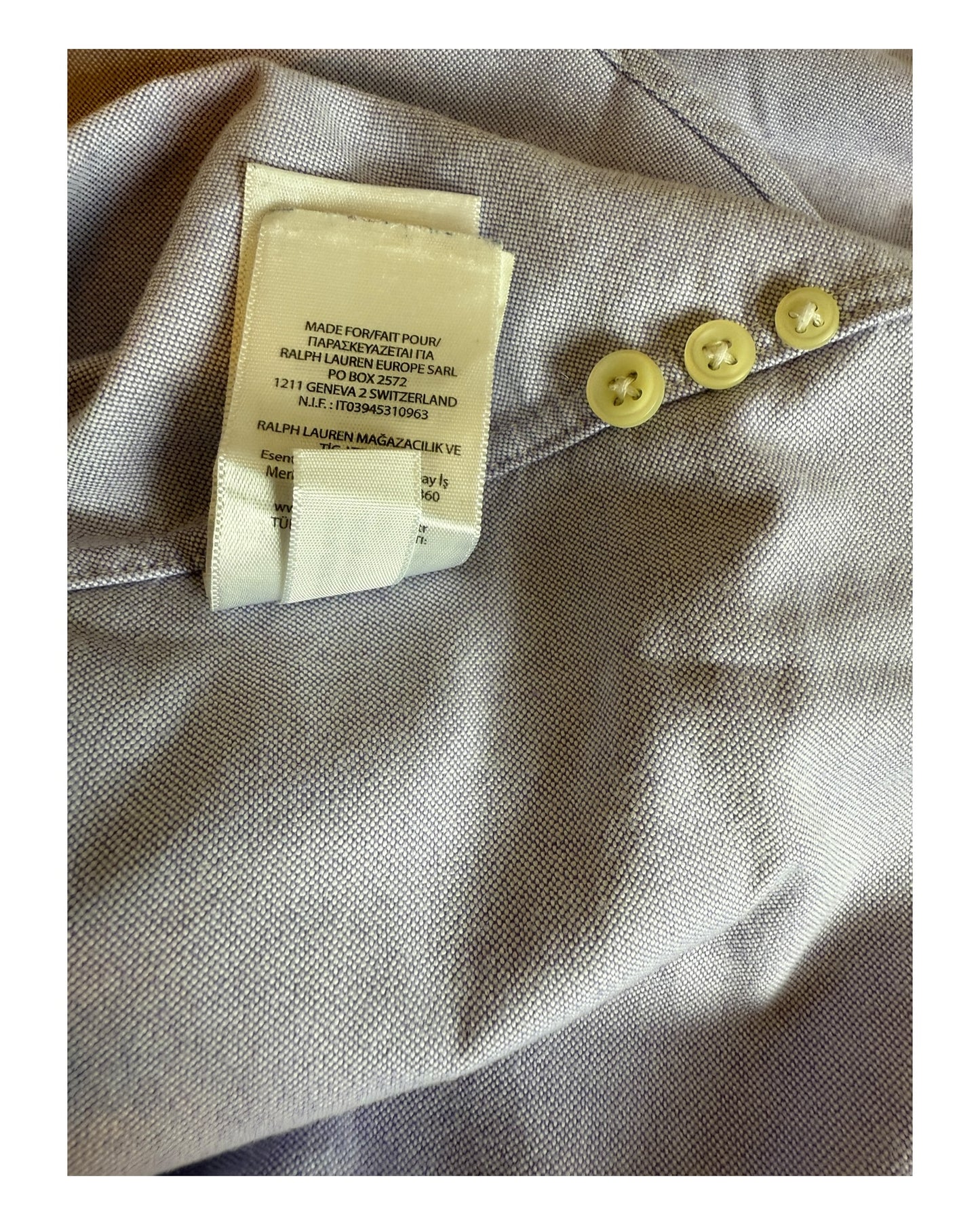 Polo Ralph Lauren Oxfordhemd Bluse flieder Größe S