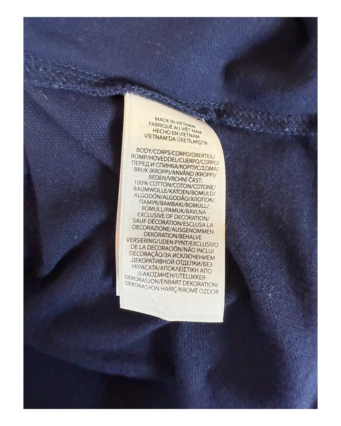 Polo Ralph Lauren Hemd marineblau Größe L