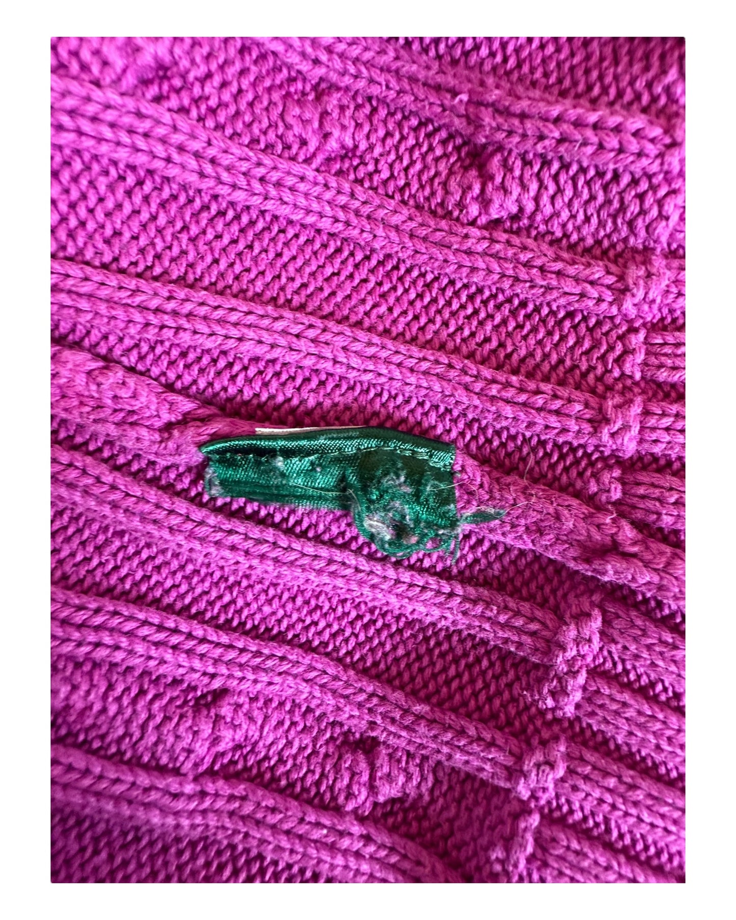 Polo Ralph Lauren Zopfmuster Pullover pink Größe M