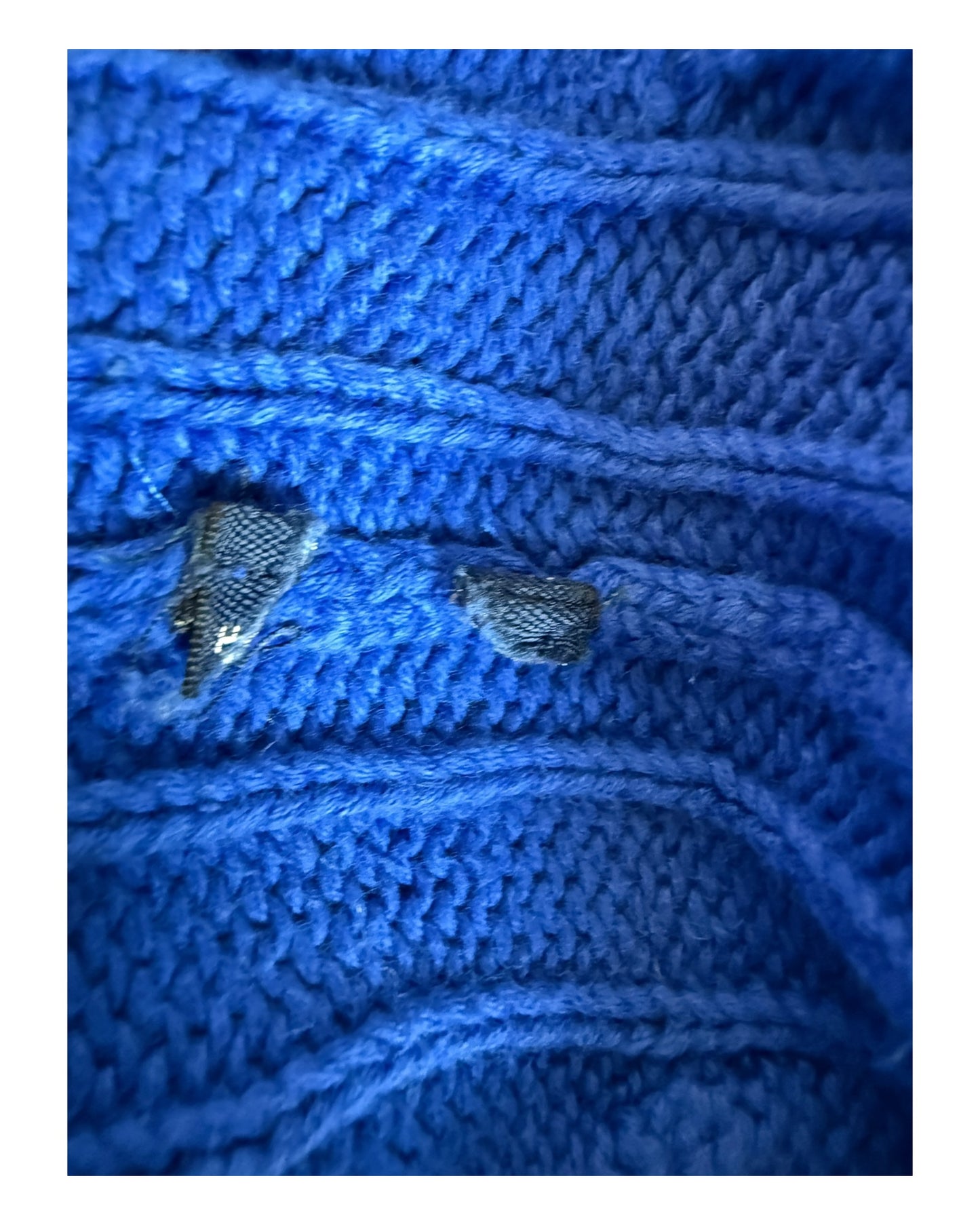 Polo Ralph Lauren Zopfmuster Pullover blau Größe M