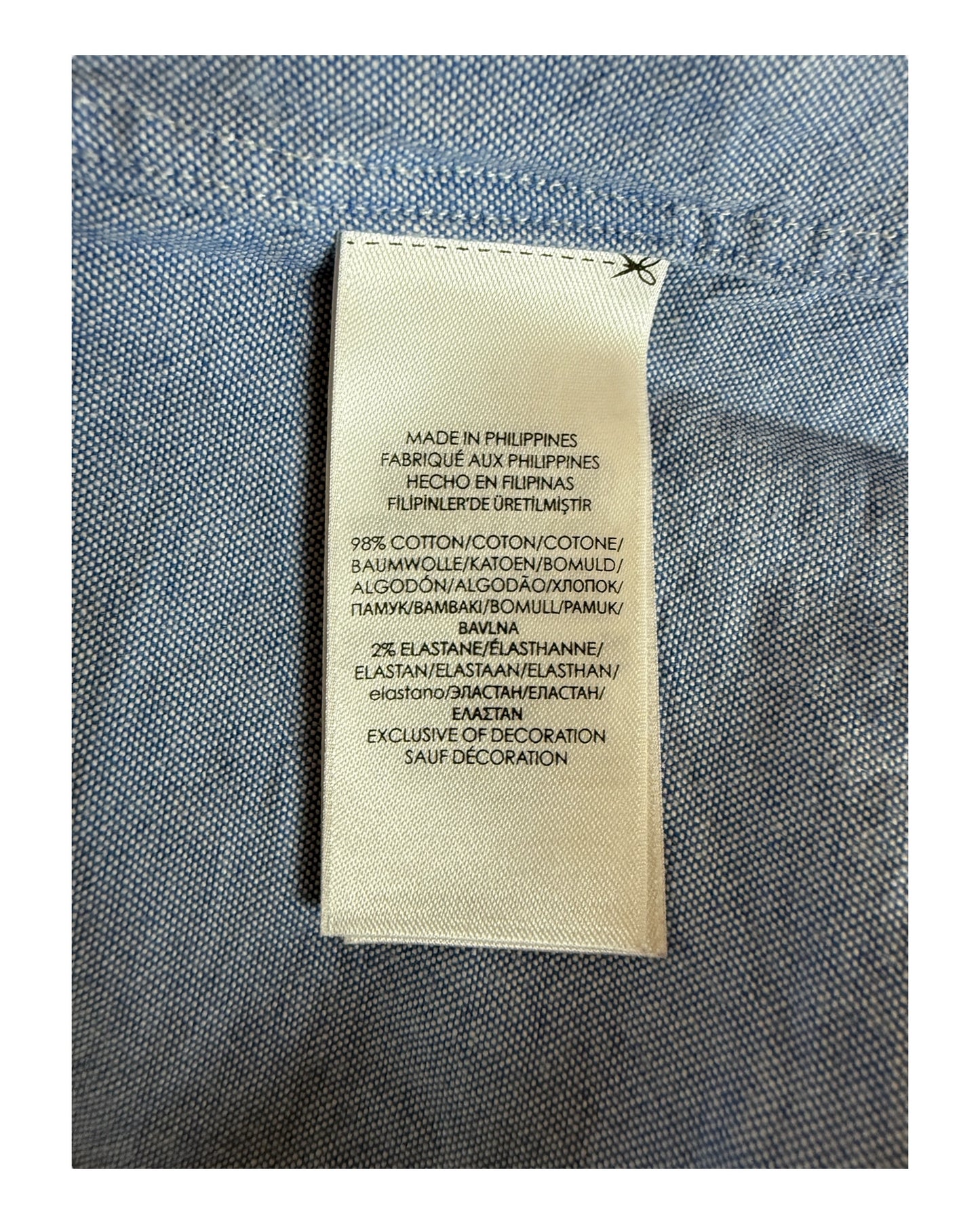 Polo Ralph Lauren Oxfordhemd hellblau Größe L