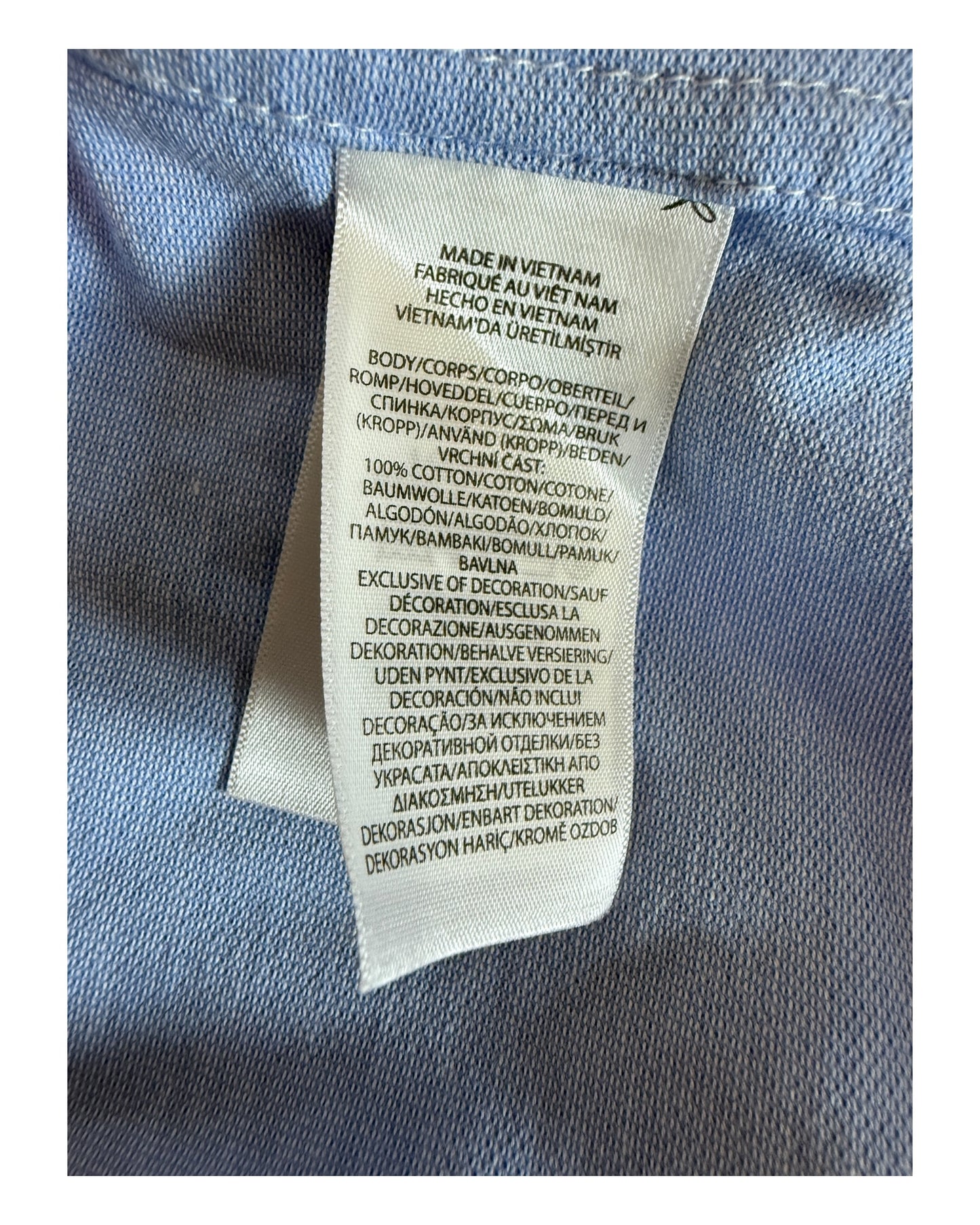 Polo Ralph Lauren Knit Oxfordhemd hellblau Größe M