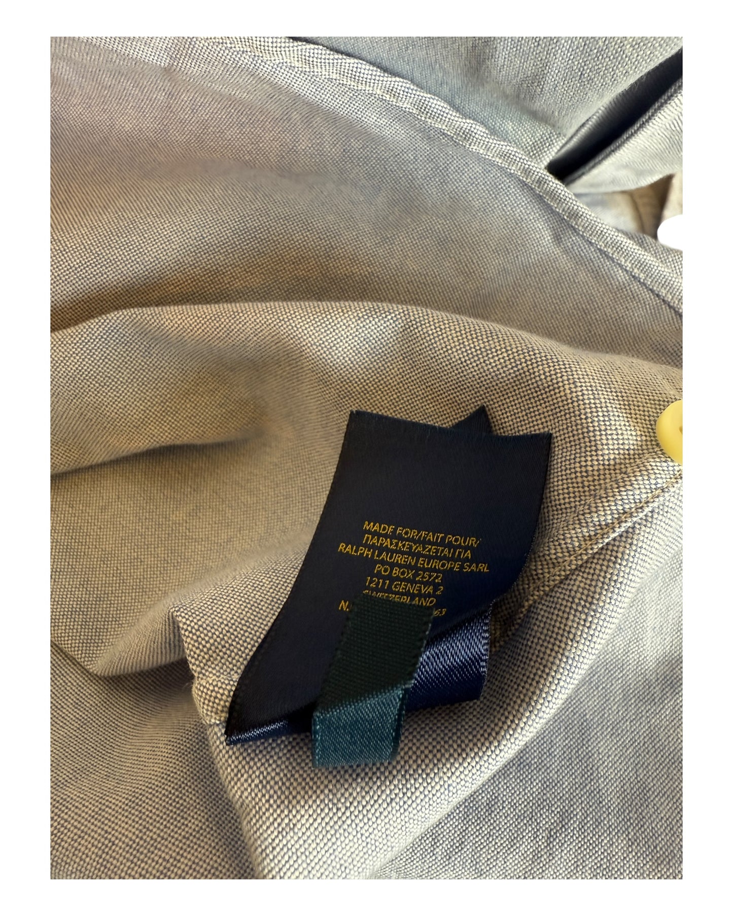 Polo Ralph Lauren Oxfordhemd Bluse hellblau Größe S
