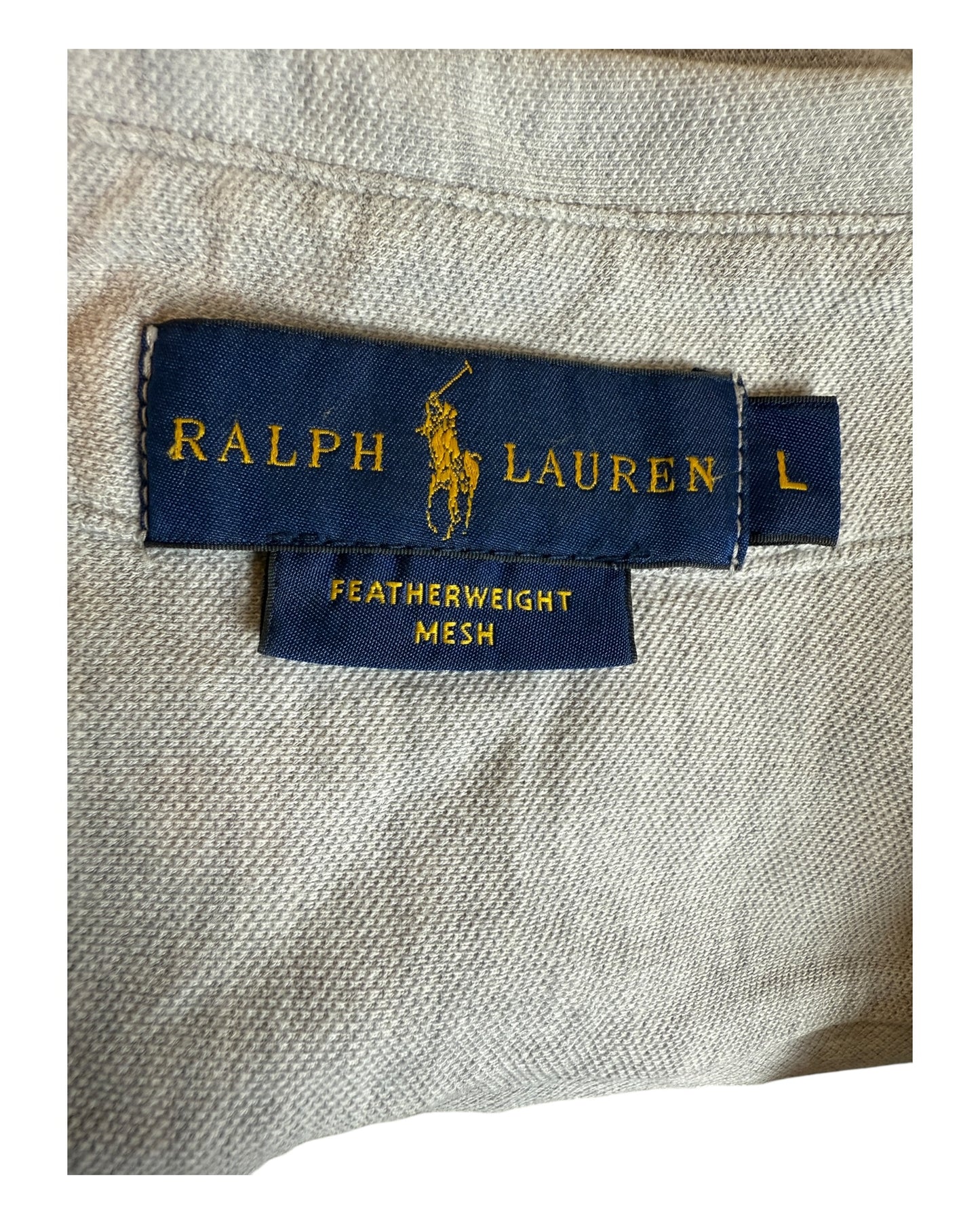Polo Ralph Lauren Hemd grau Größe L