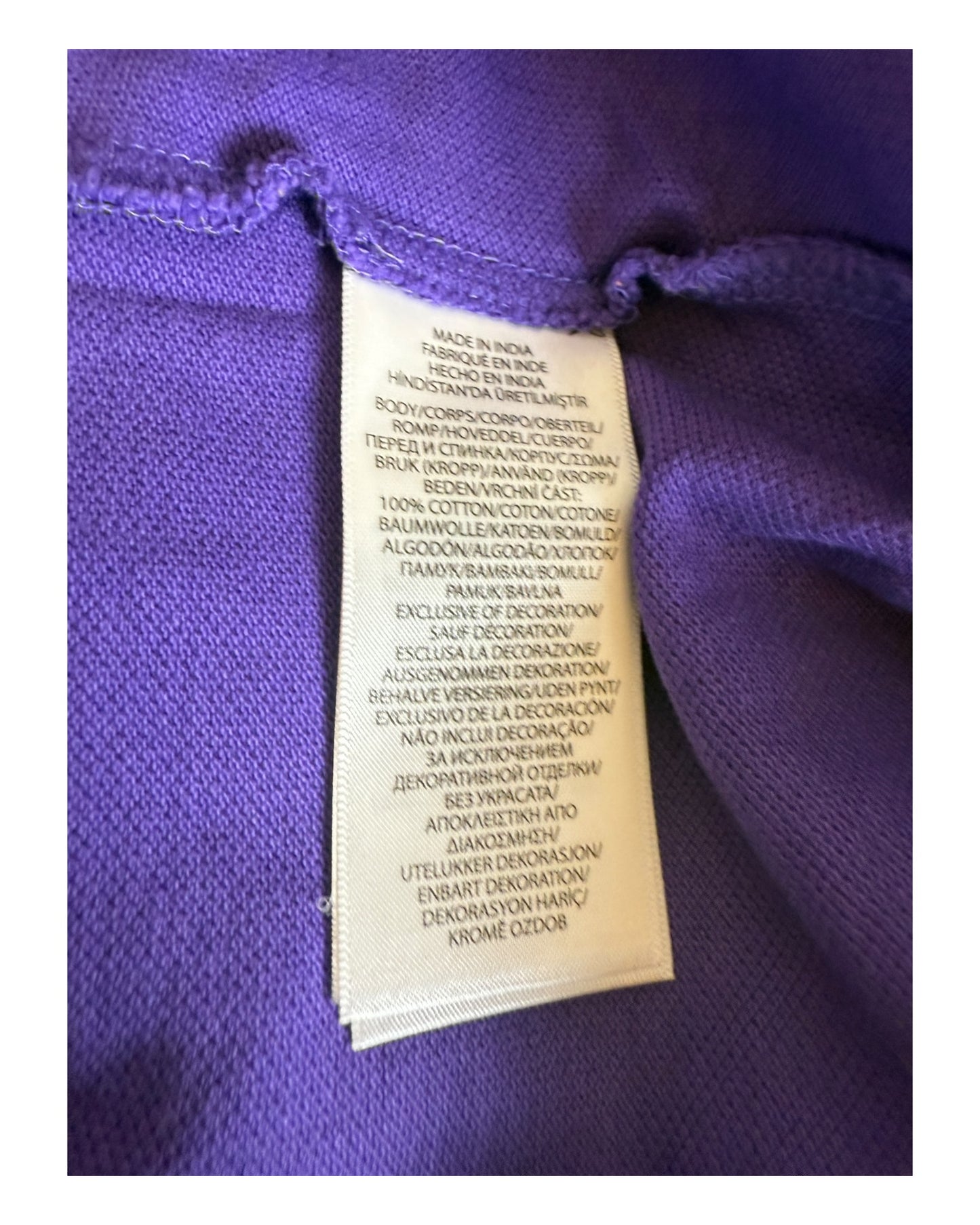 Polo Ralph Lauren Poloshirt violett Größe M