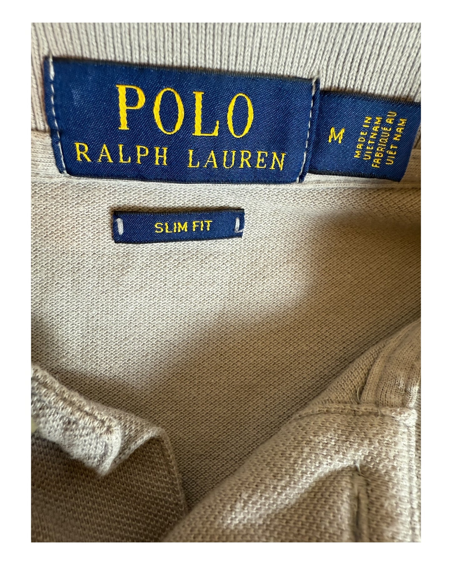 Polo Ralph Lauren Poloshirt grau Größe M