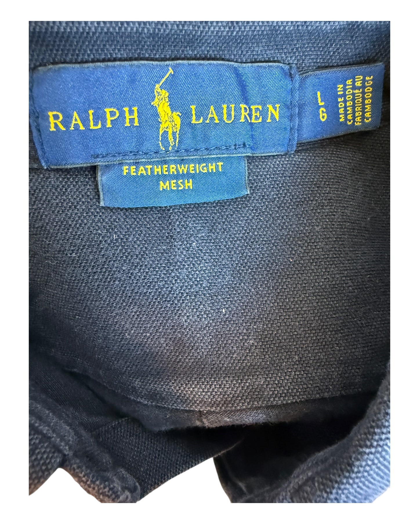 Polo Ralph Lauren Hemd marineblau Größe L