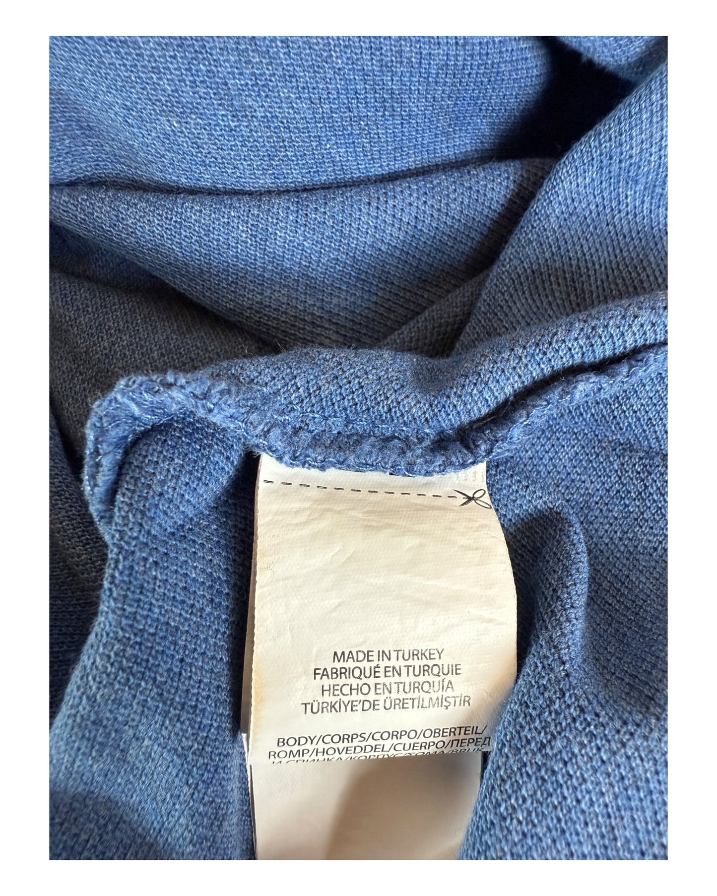 Polo Ralph Lauren Poloshirt blau Größe M