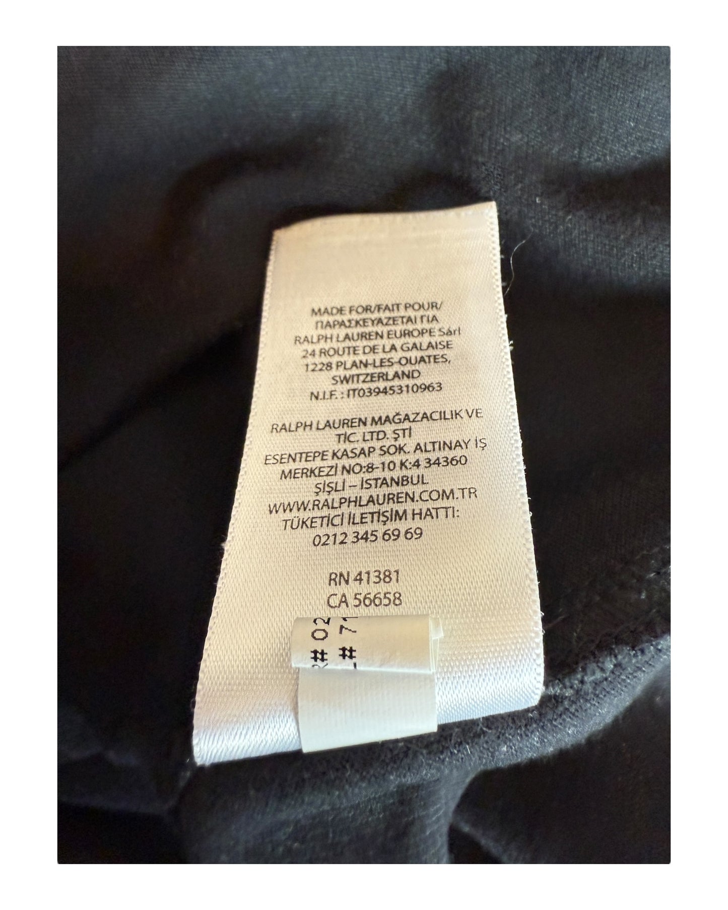 Polo Ralph Lauren Hemd schwarz Größe M