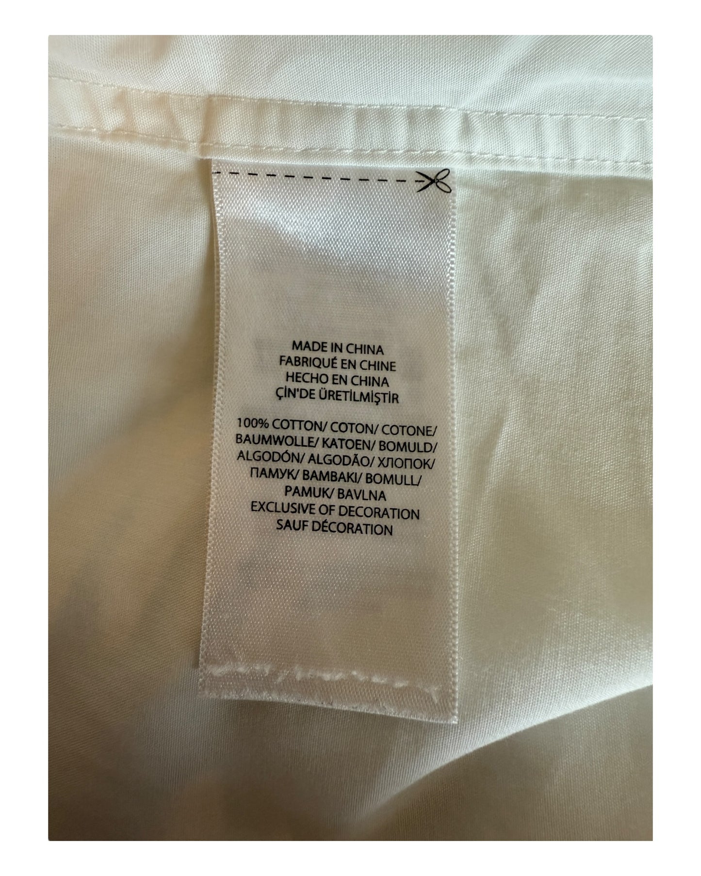 Polo Ralph Lauren Hemd weiß Größe L