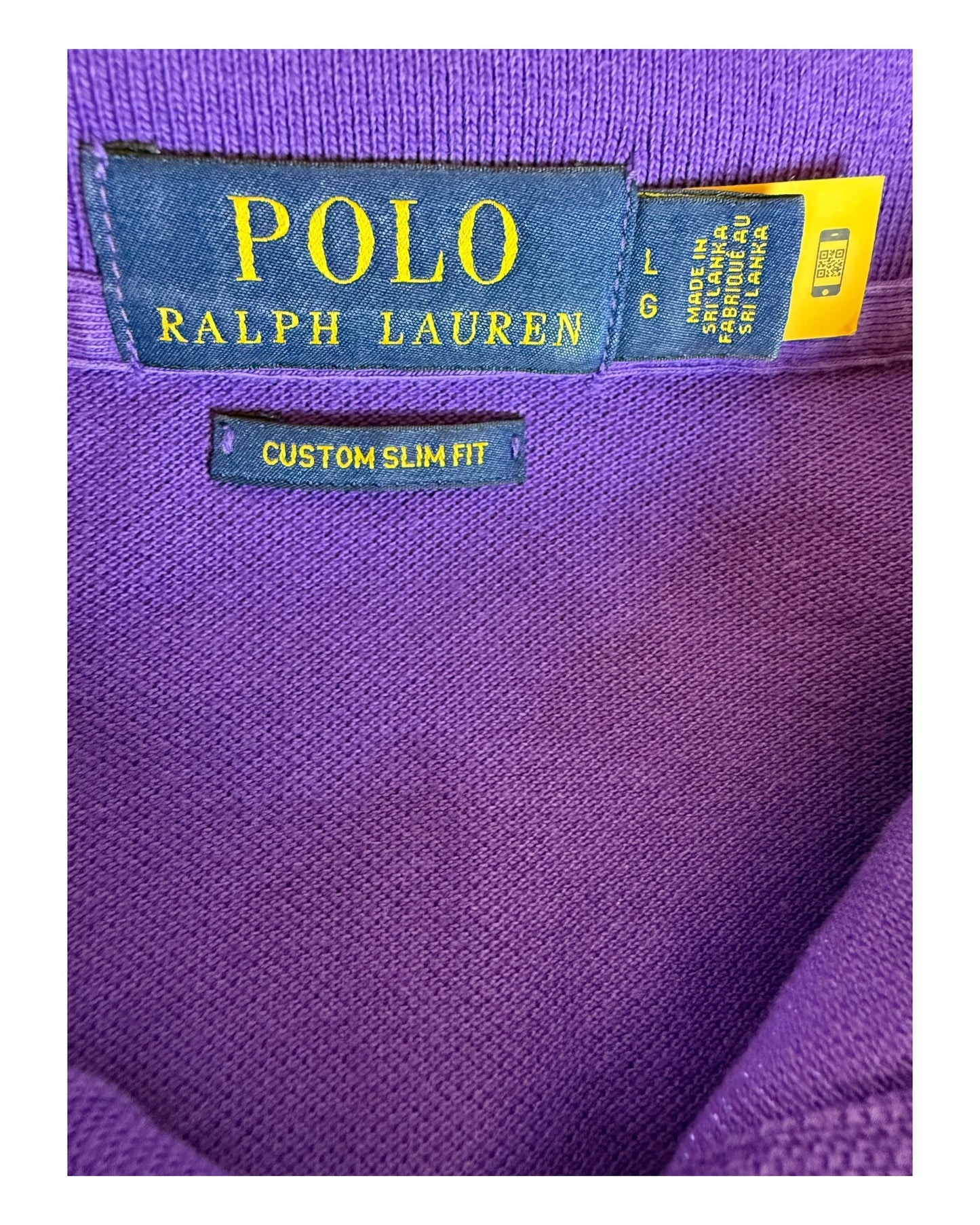 Polo Ralph Lauren Poloshirt violett Größe L